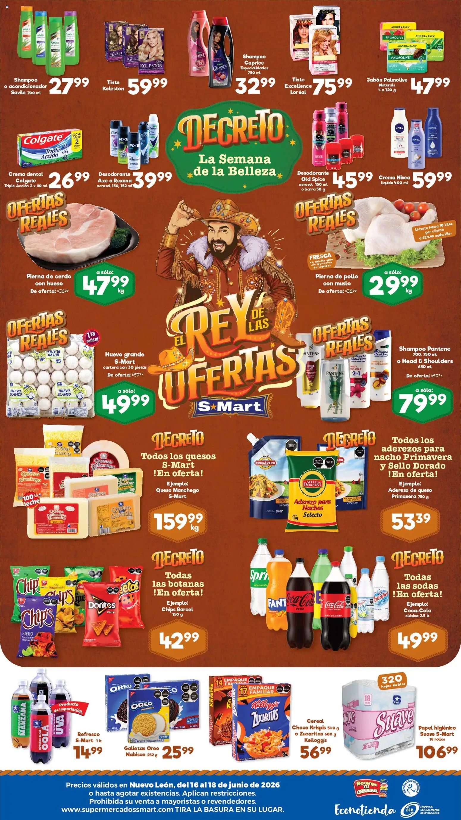S-Mart oferta desde 16/06/2026 S-Mart folleto Monterrey