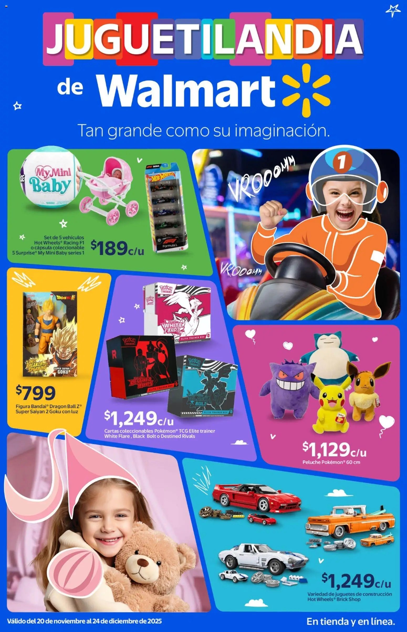 Walmart oferta desde 20/11/2025 Folleto Tan grande como su imaginación (2025-11-20 - 2025-12-24)