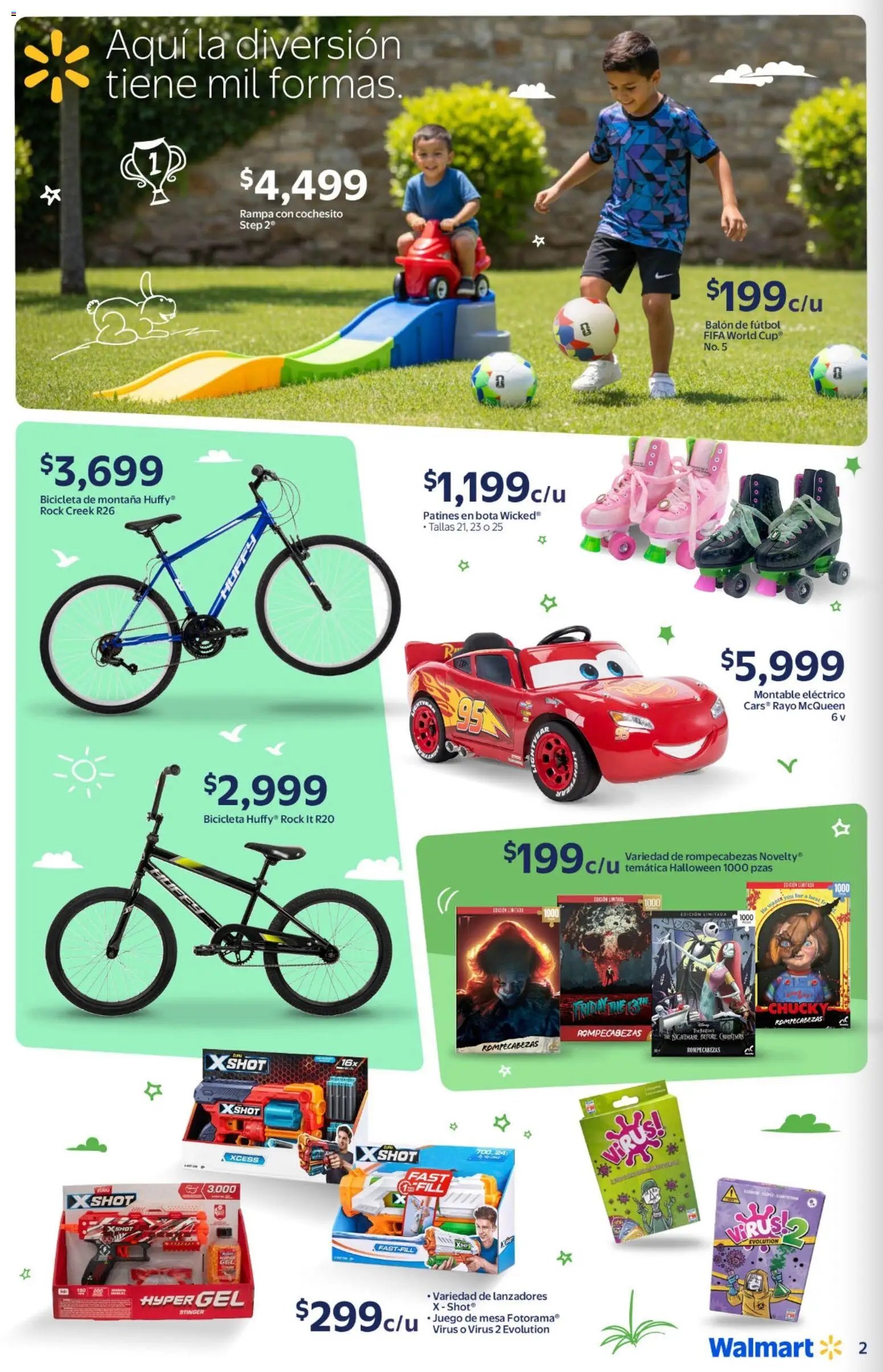 Walmart oferta desde 20/11/2025 Folleto Tan grande como su imaginación (2025-11-20 - 2025-12-24)