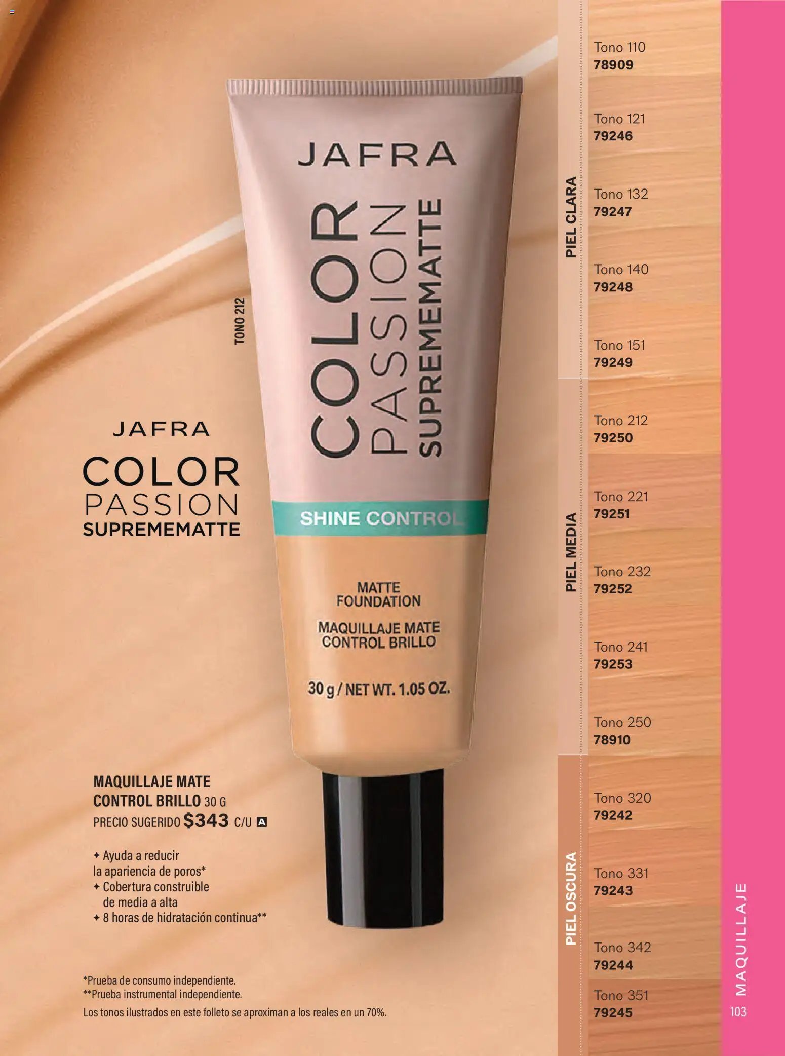 JAFRA oferta desde 01/07/2026 JAFRA catálogo