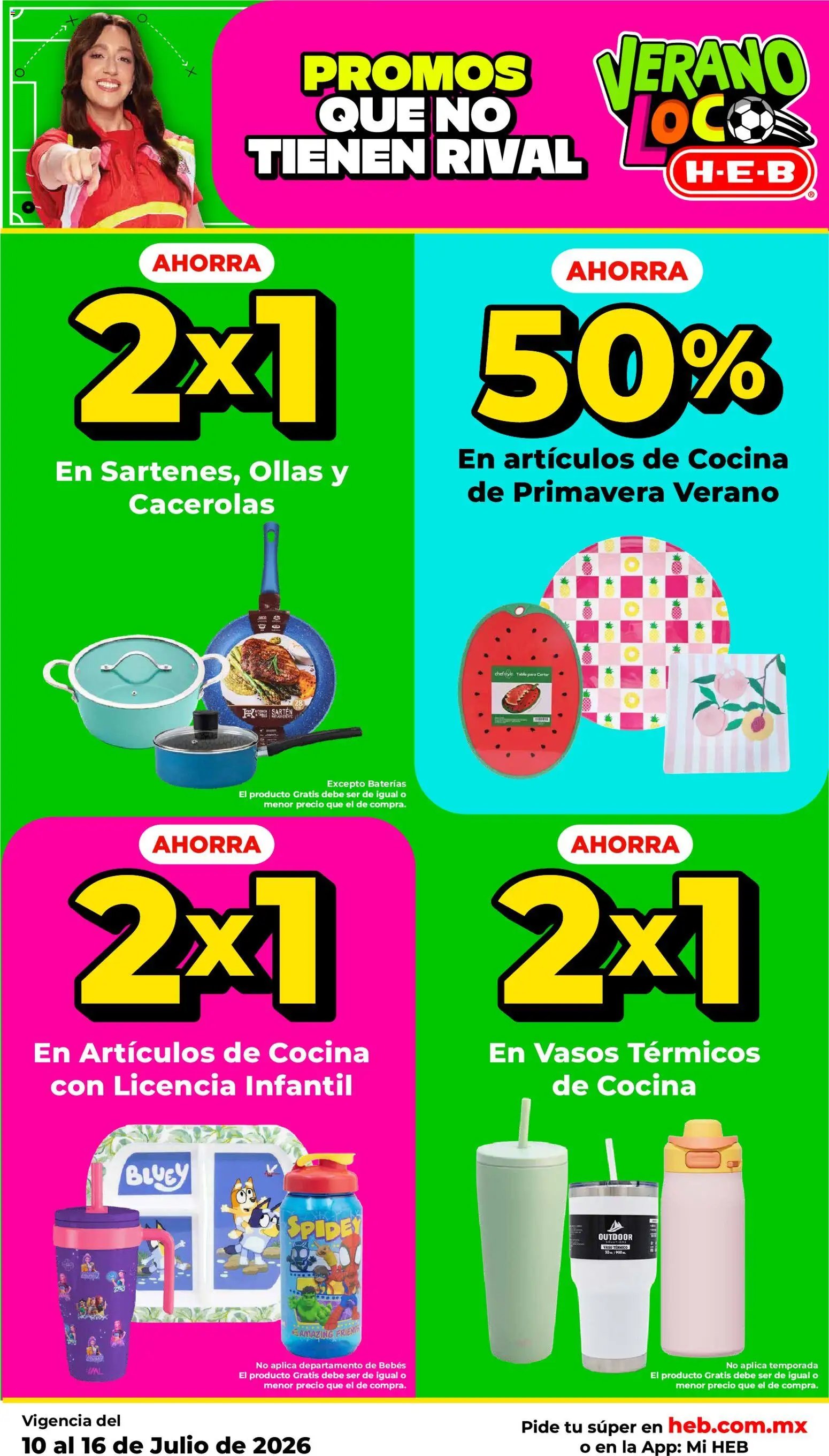 H-E-B oferta desde 10/07/2026 H-E-B folleto