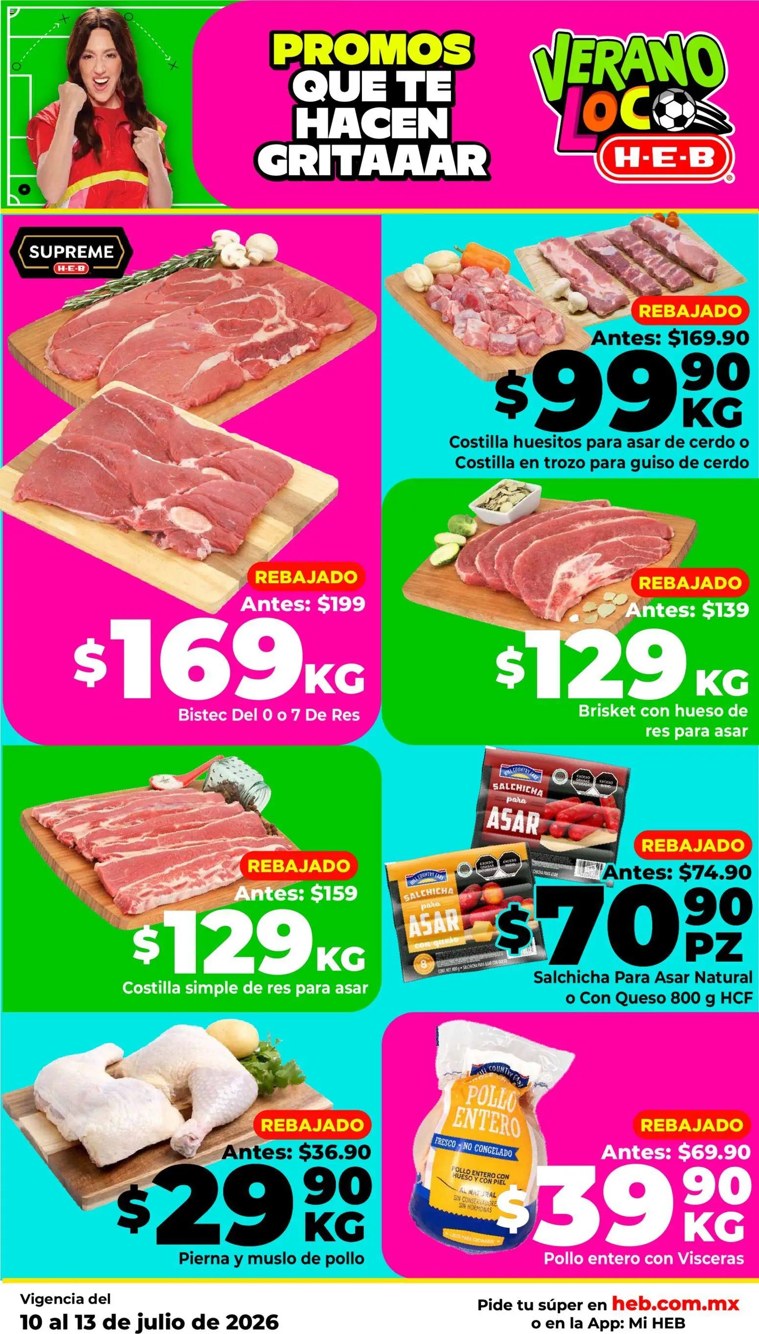 H-E-B oferta desde 10/07/2026 H-E-B folleto