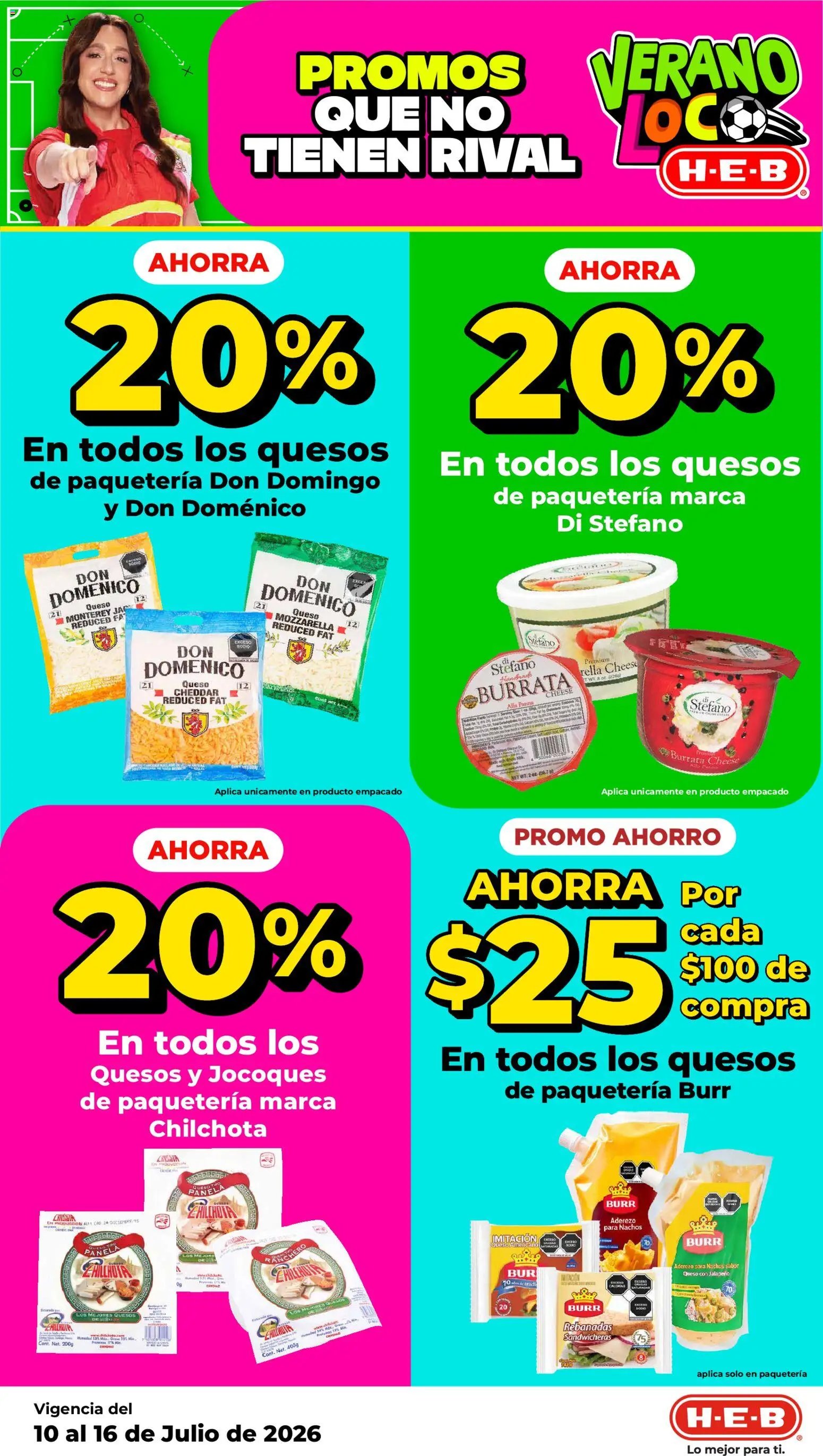 H-E-B oferta desde 10/07/2026 H-E-B folleto