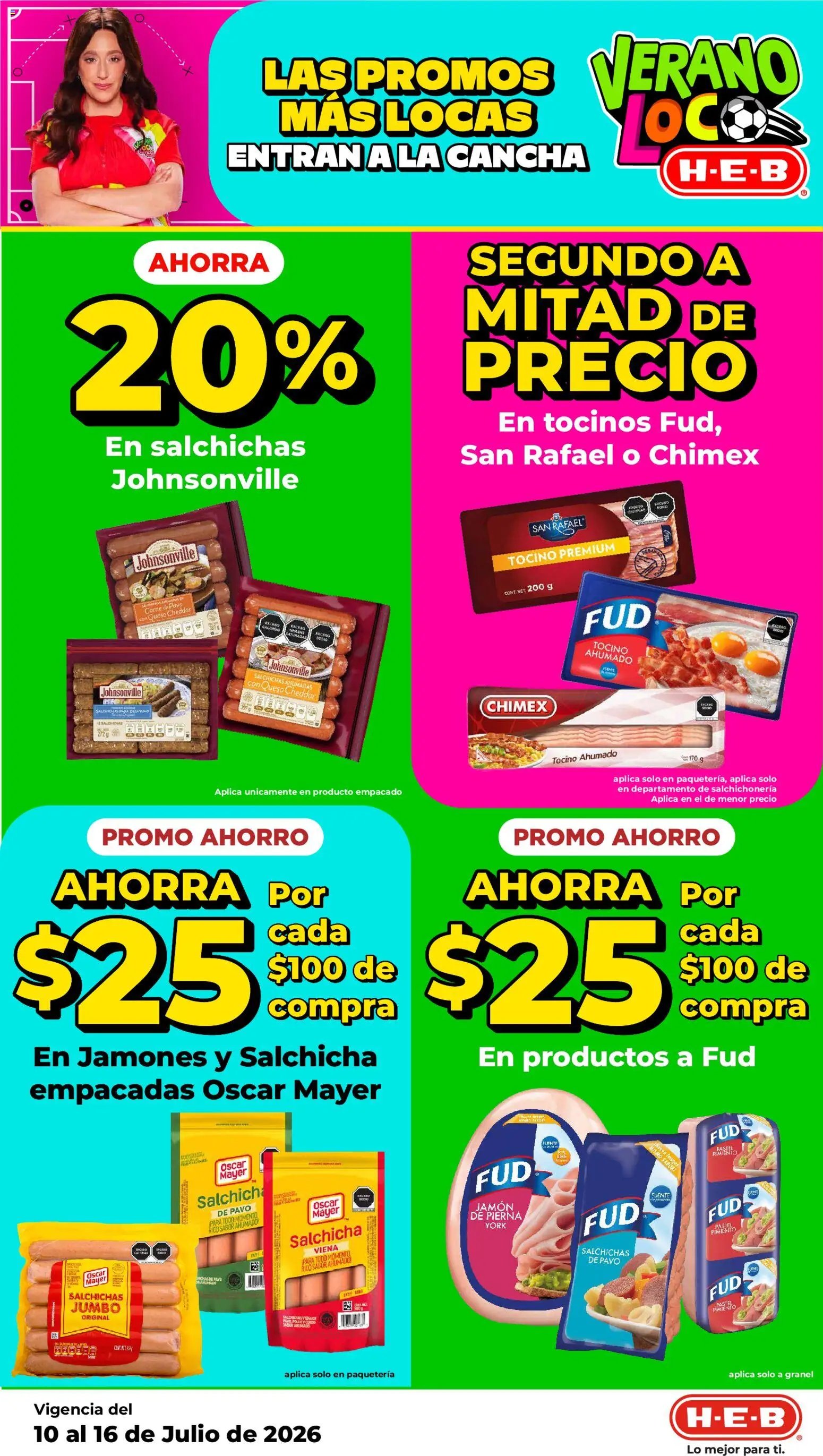 H-E-B oferta desde 10/07/2026 H-E-B folleto