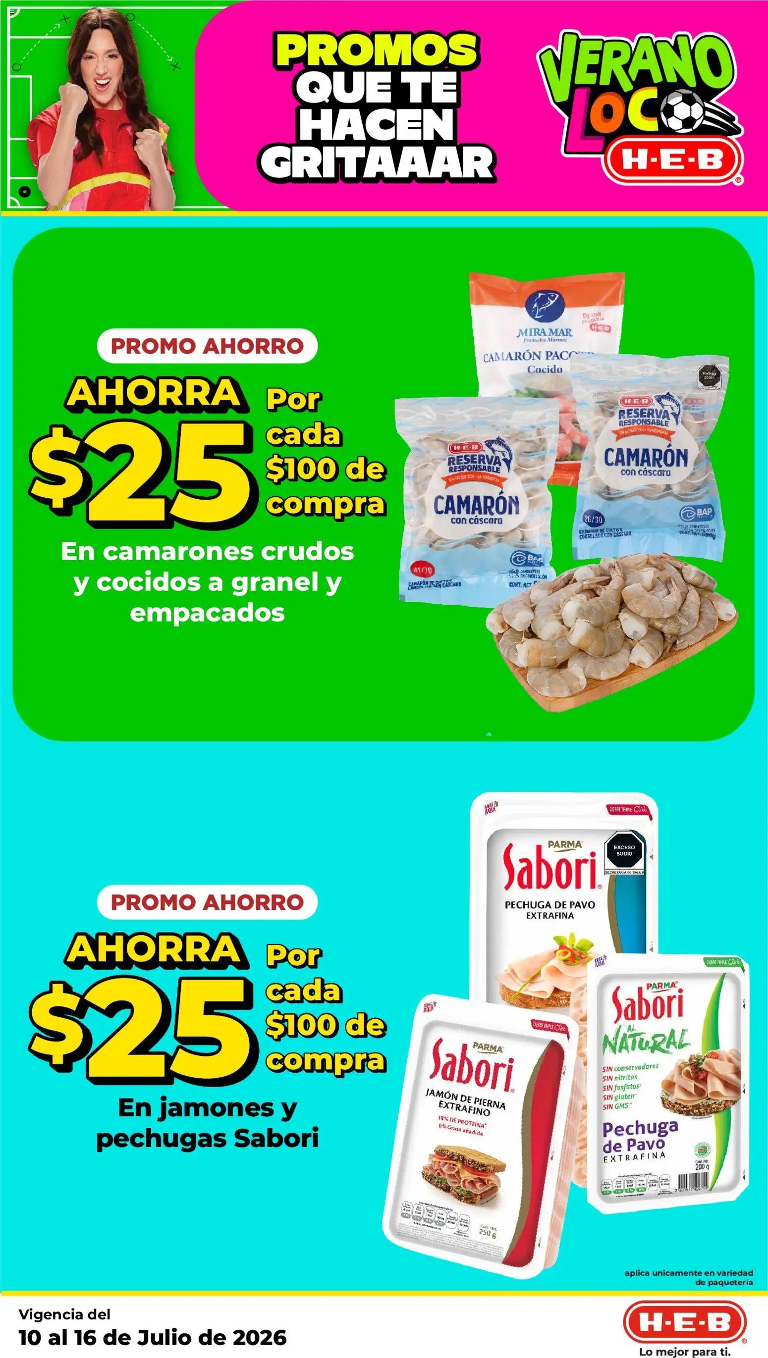 H-E-B oferta desde 10/07/2026 H-E-B folleto