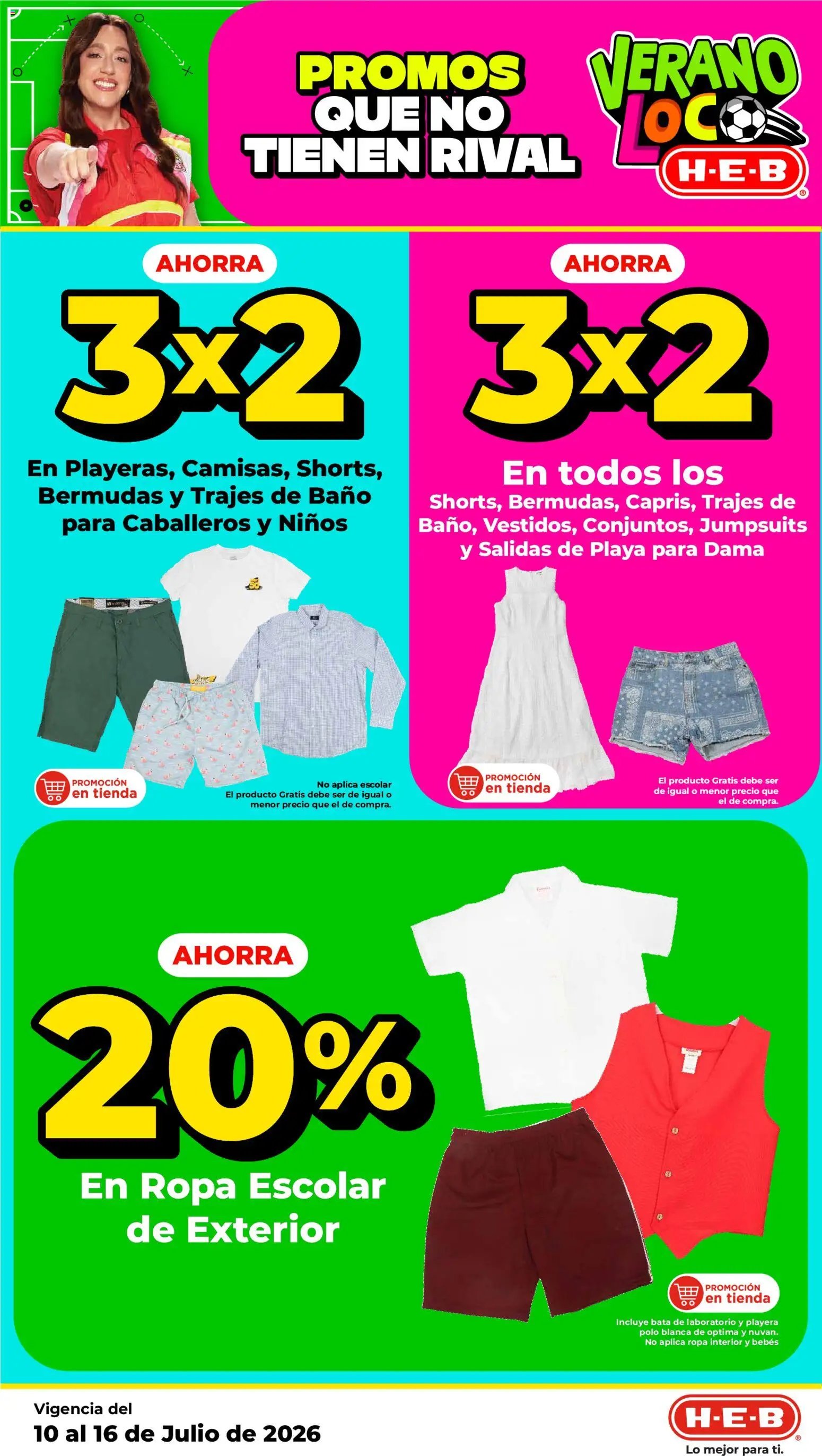 H-E-B oferta desde 10/07/2026 H-E-B folleto