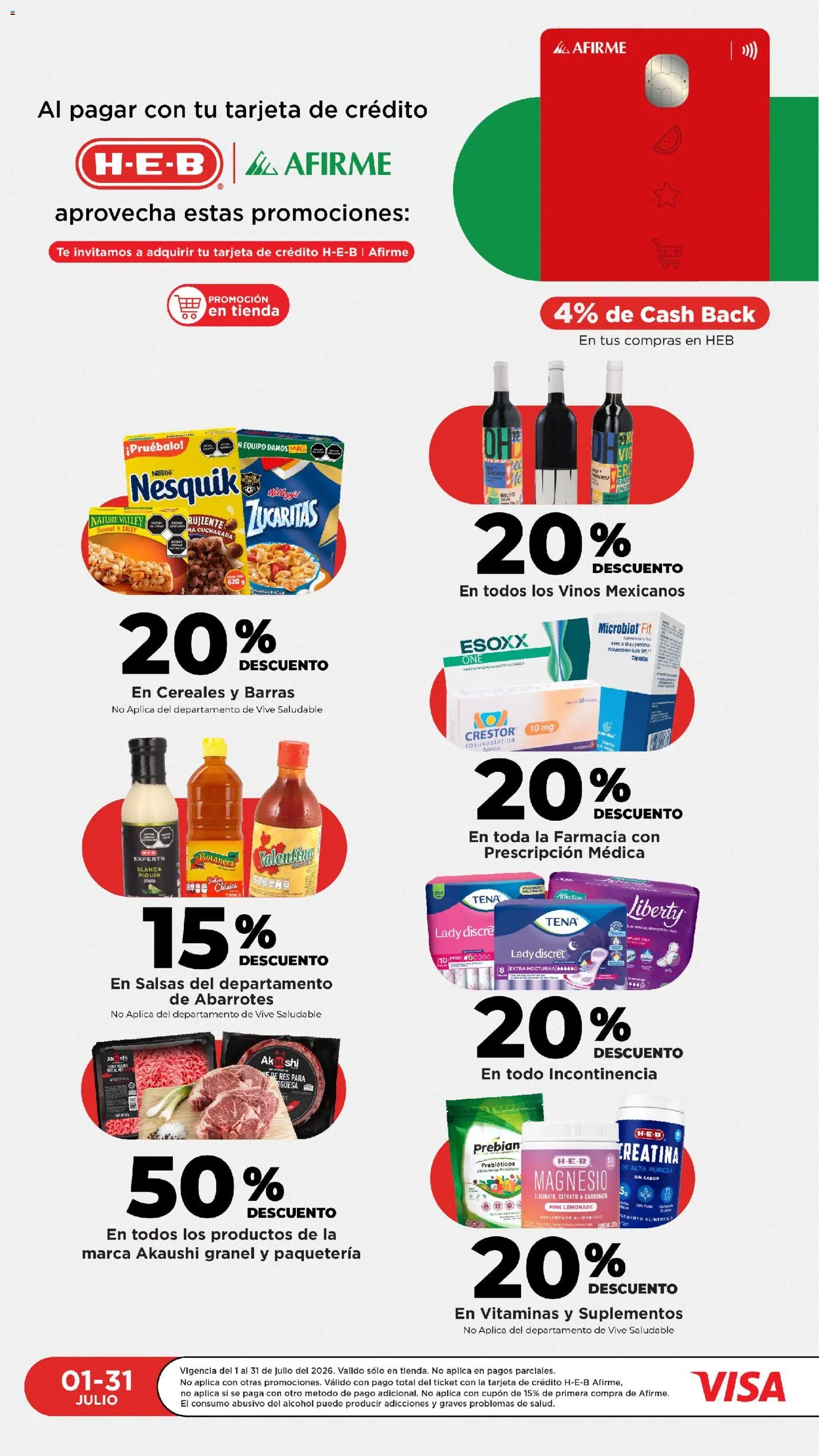 H-E-B oferta desde 10/07/2026 H-E-B folleto
