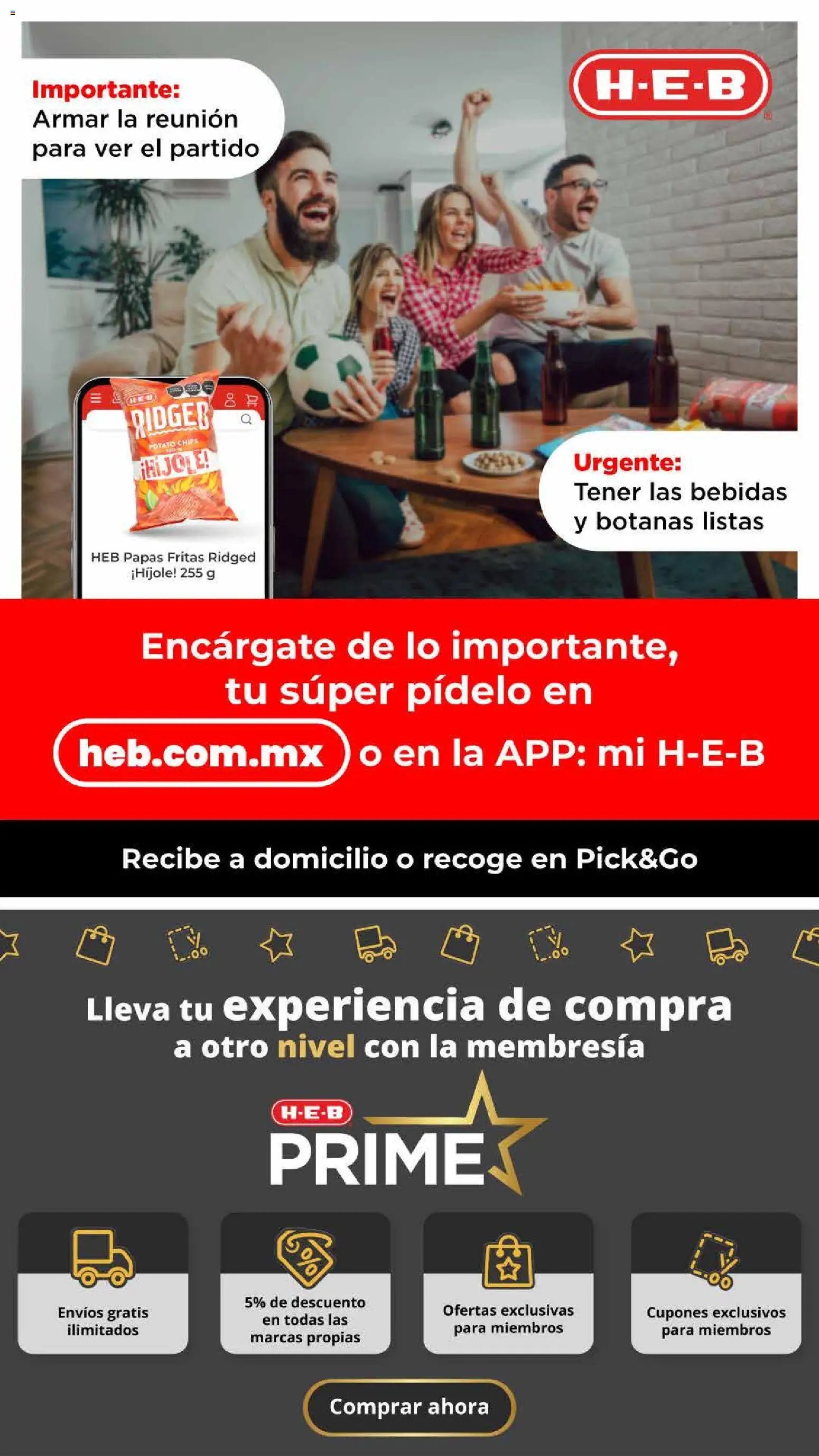 H-E-B oferta desde 10/07/2026 H-E-B folleto
