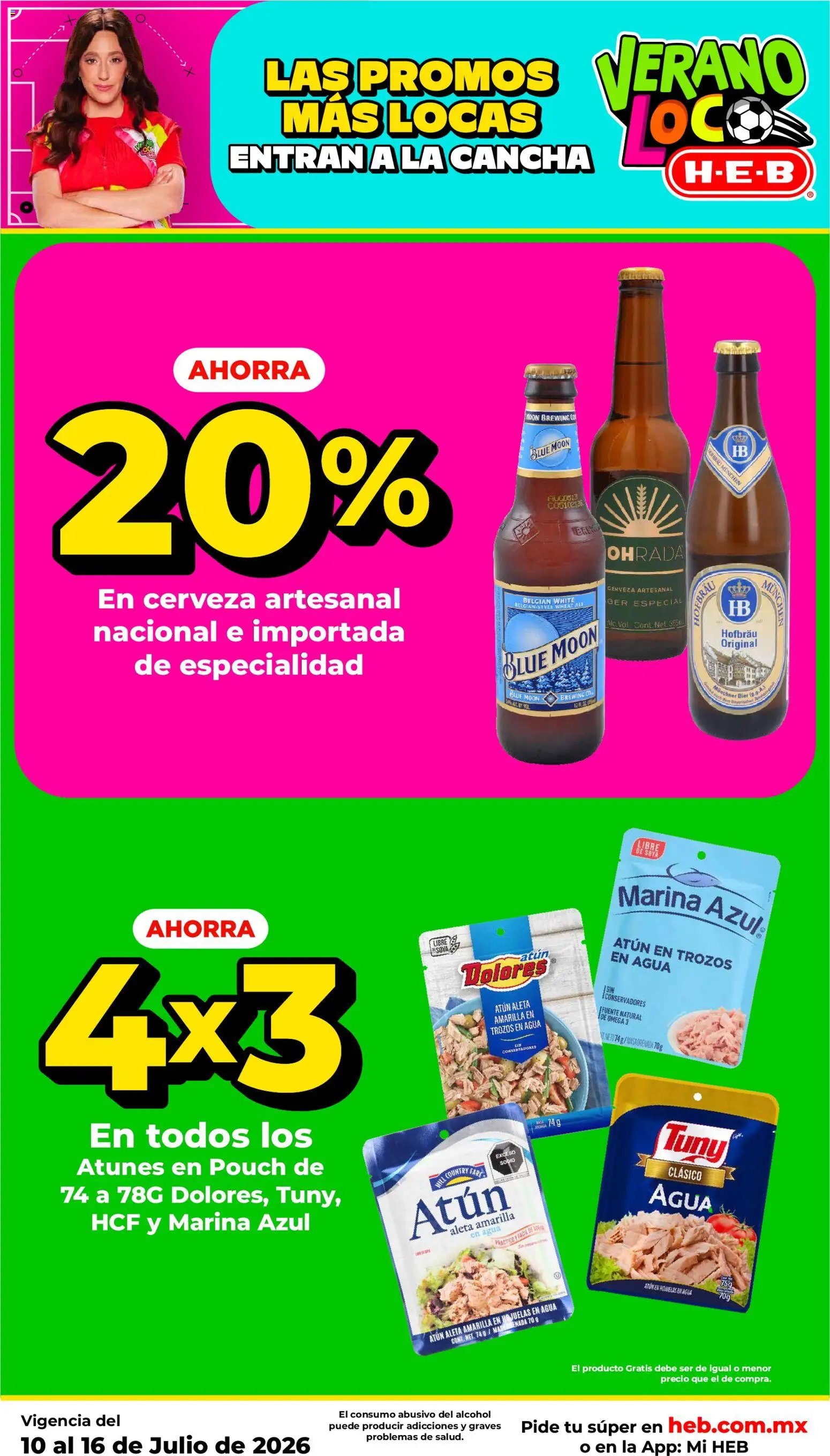 H-E-B oferta desde 10/07/2026 H-E-B folleto
