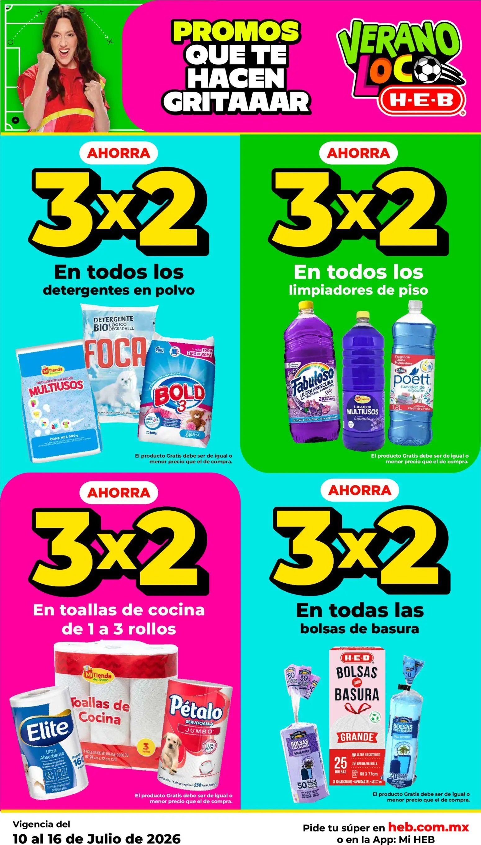 H-E-B oferta desde 10/07/2026 H-E-B folleto