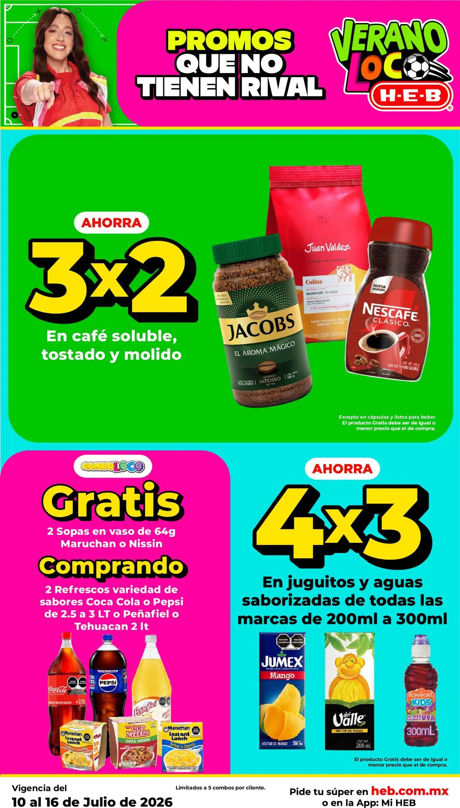 H-E-B oferta desde 10/07/2026 H-E-B folleto