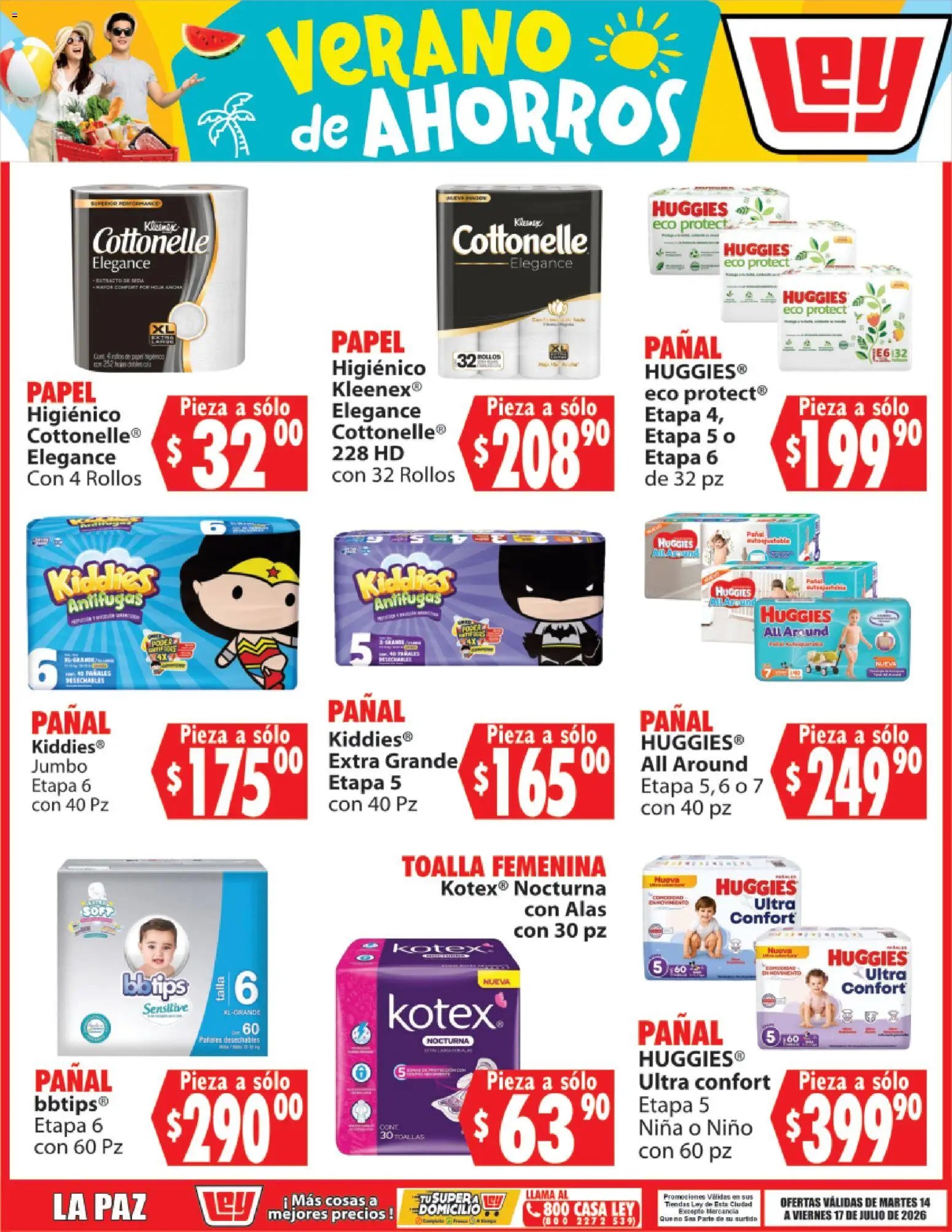 Casa Ley oferta desde 14/07/2026 Casa Ley folleto Casa Ley folleto Verano de ahorros