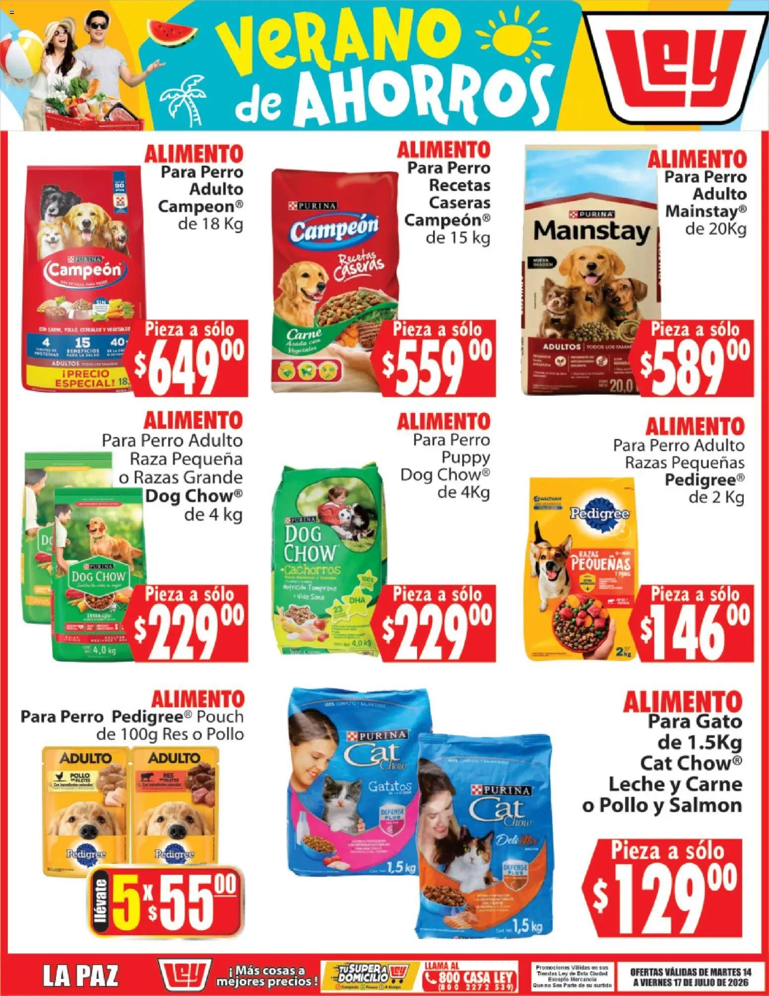Casa Ley oferta desde 14/07/2026 Casa Ley folleto Casa Ley folleto Verano de ahorros