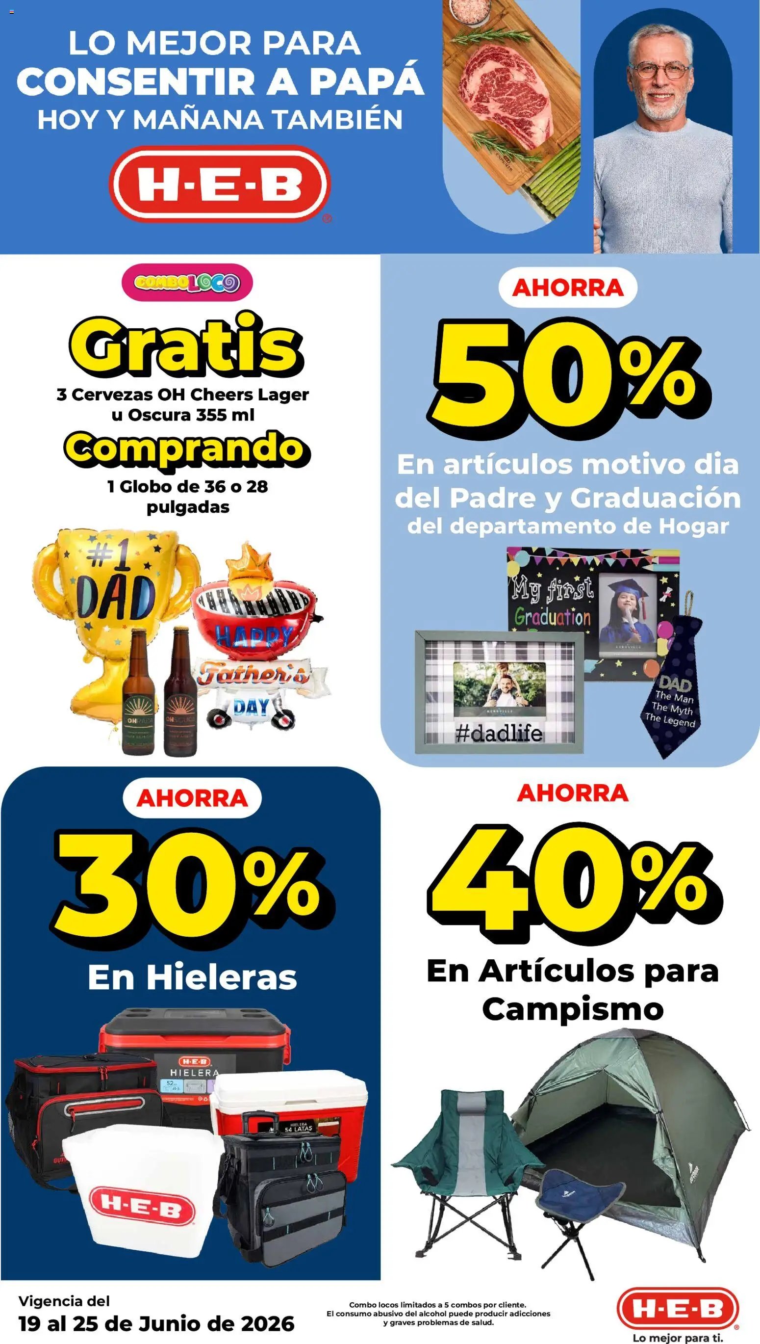 H-E-B oferta desde 19/06/2026 H-E-B folleto