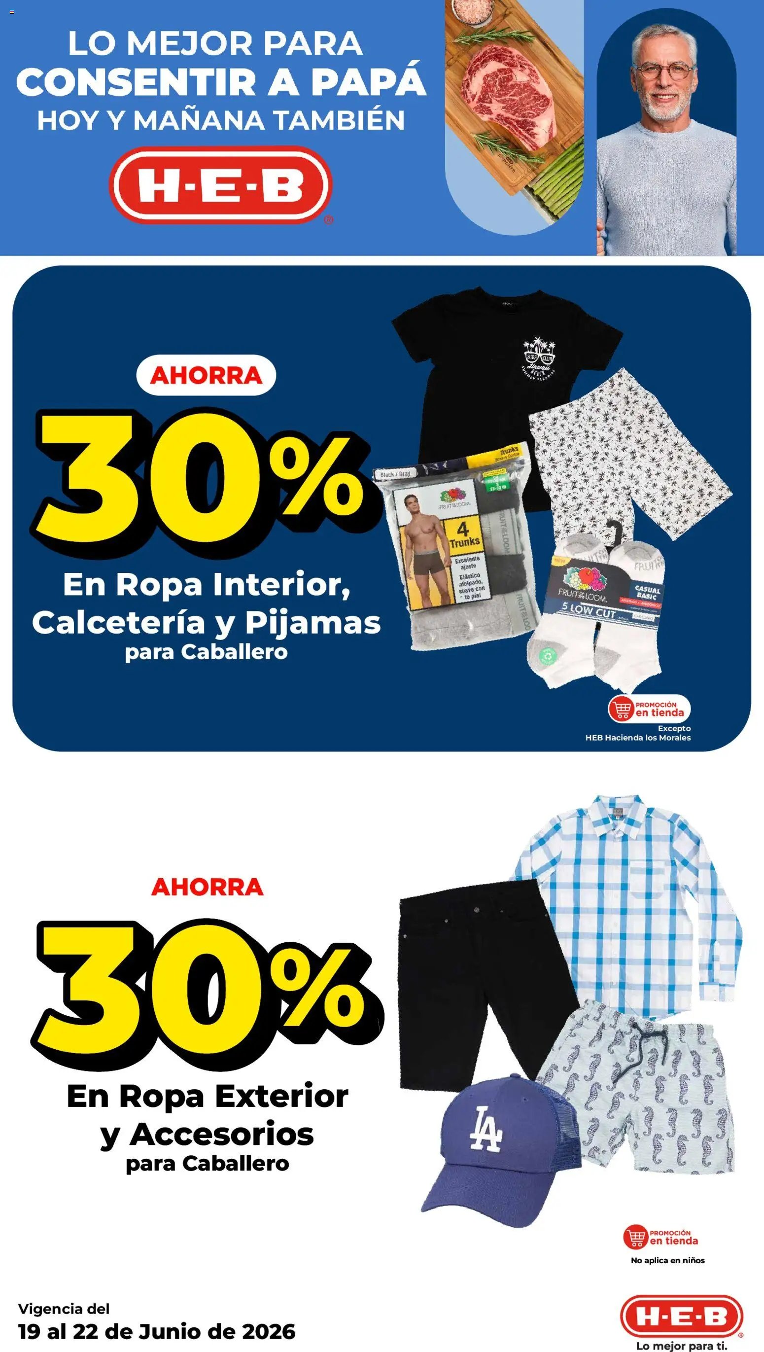 H-E-B oferta desde 19/06/2026 H-E-B folleto