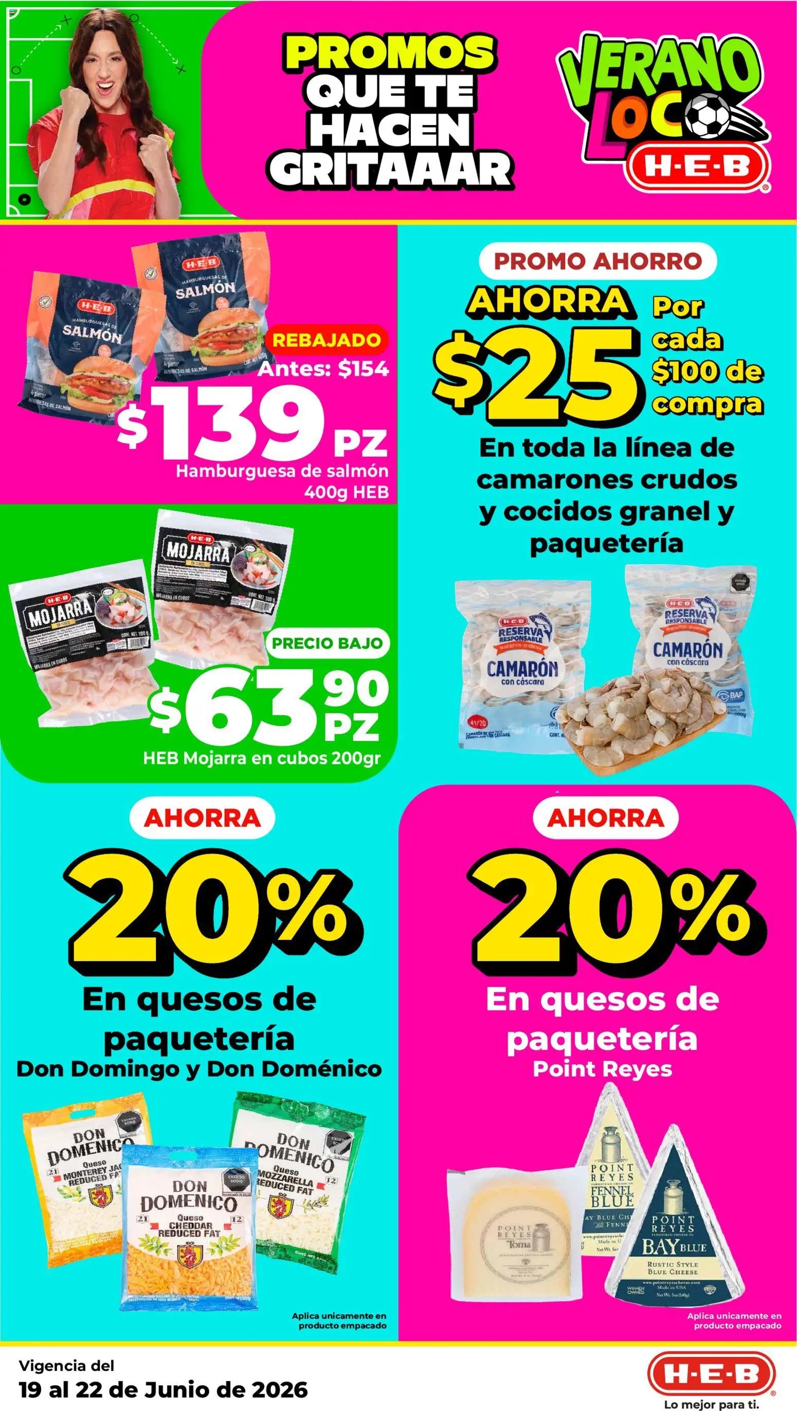 H-E-B oferta desde 19/06/2026 H-E-B folleto
