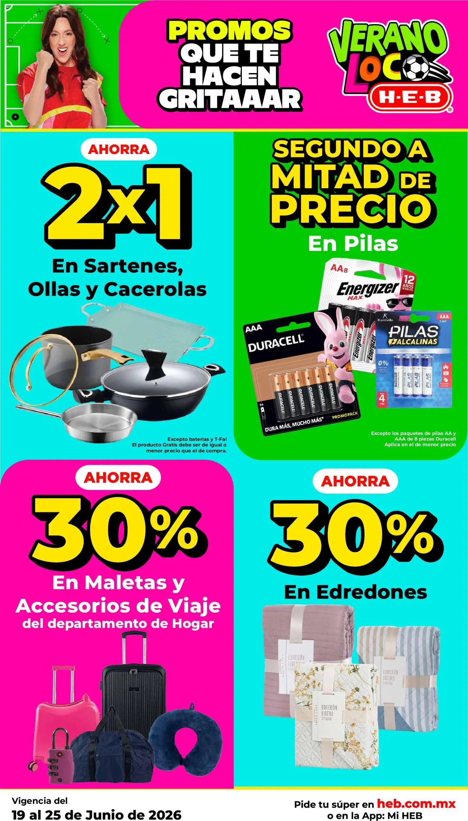 H-E-B oferta desde 19/06/2026 H-E-B folleto