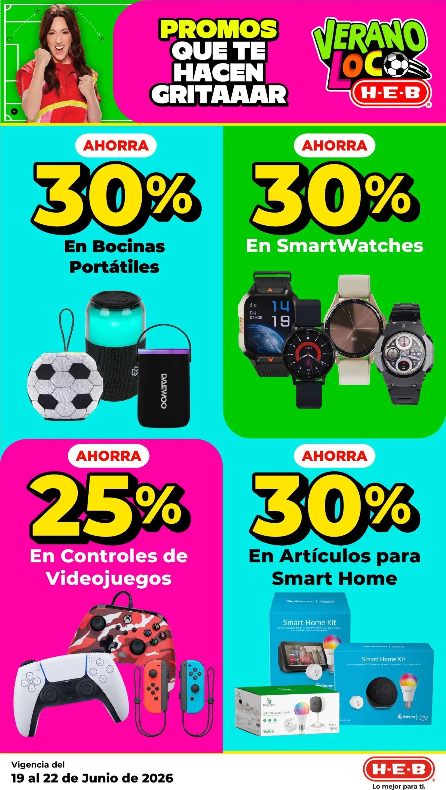 H-E-B oferta desde 19/06/2026 H-E-B folleto