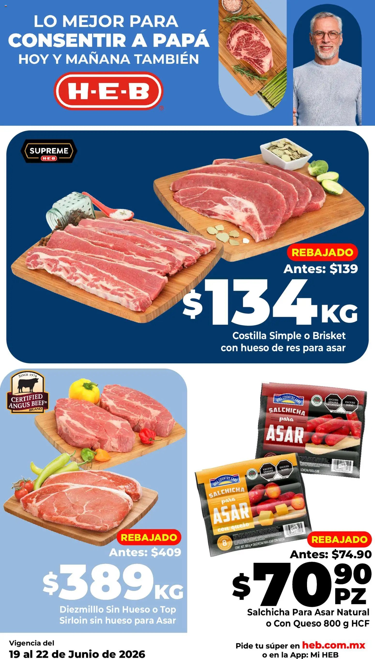 H-E-B oferta desde 19/06/2026 H-E-B folleto