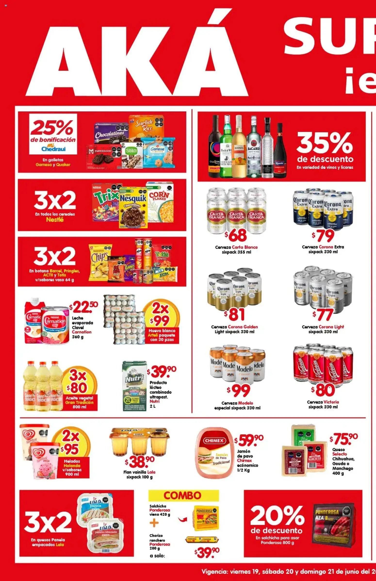 Arteli oferta desde 19/06/2026 Arteli folleto Aká Superbodegas