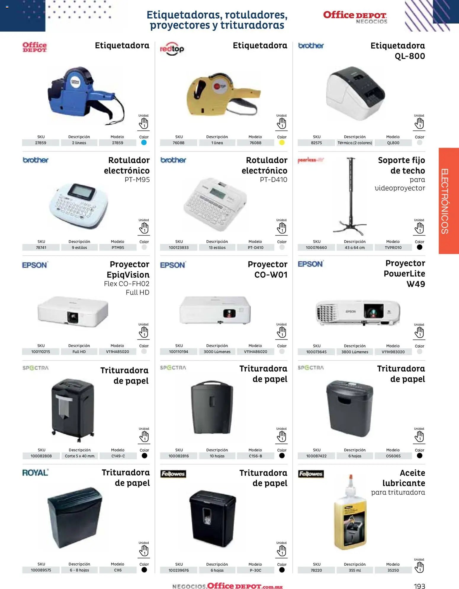 Office Depot oferta desde 12/01/2026 Catálogo 2026