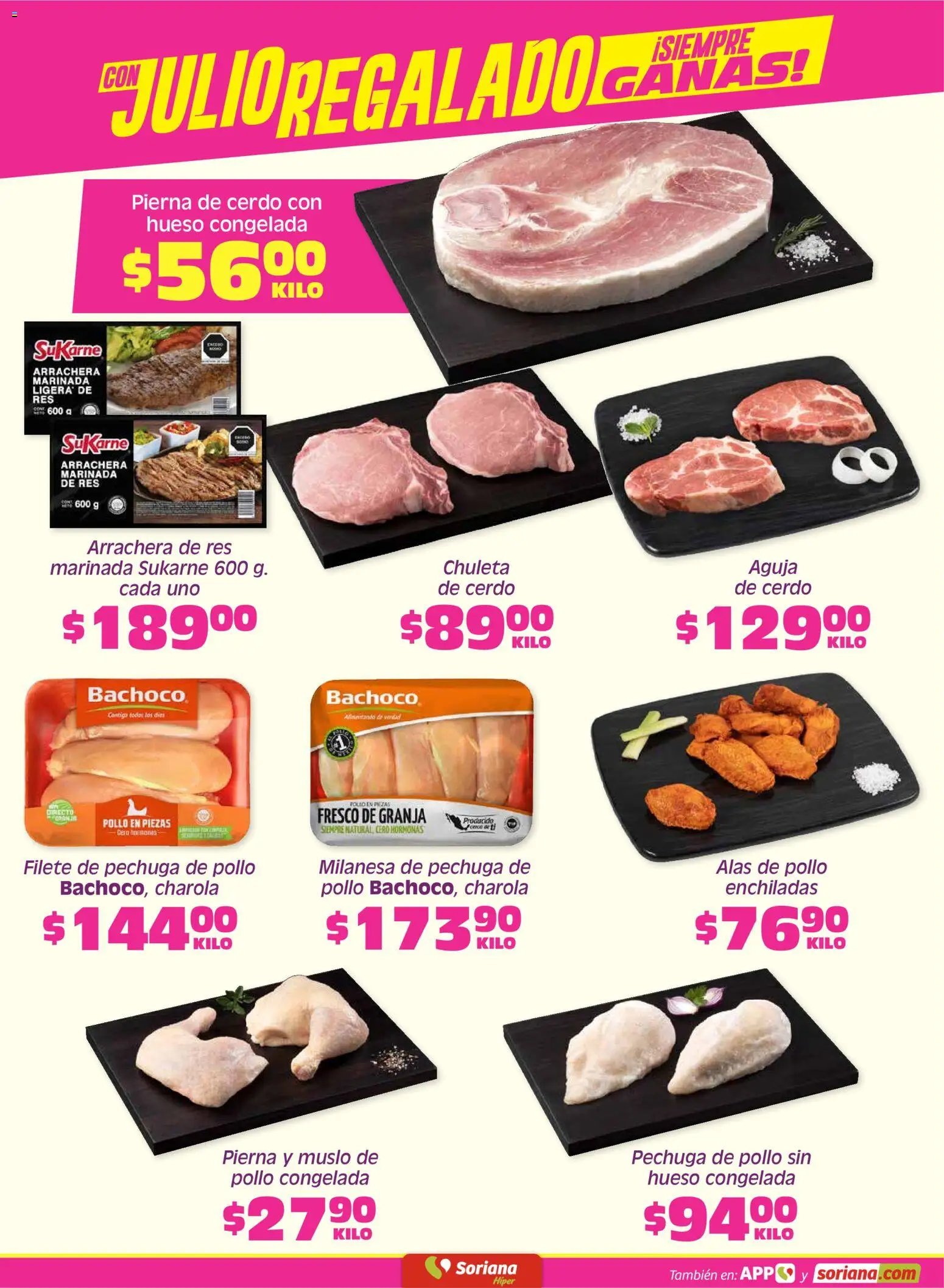 Soriana oferta desde 10/07/2026 Soriana Fin de Semana Híper: Saltillo y Torreón