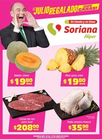 Soriana oferta desde 10/07/2026 Soriana Fin de Semana Híper: Saltillo y Torreón