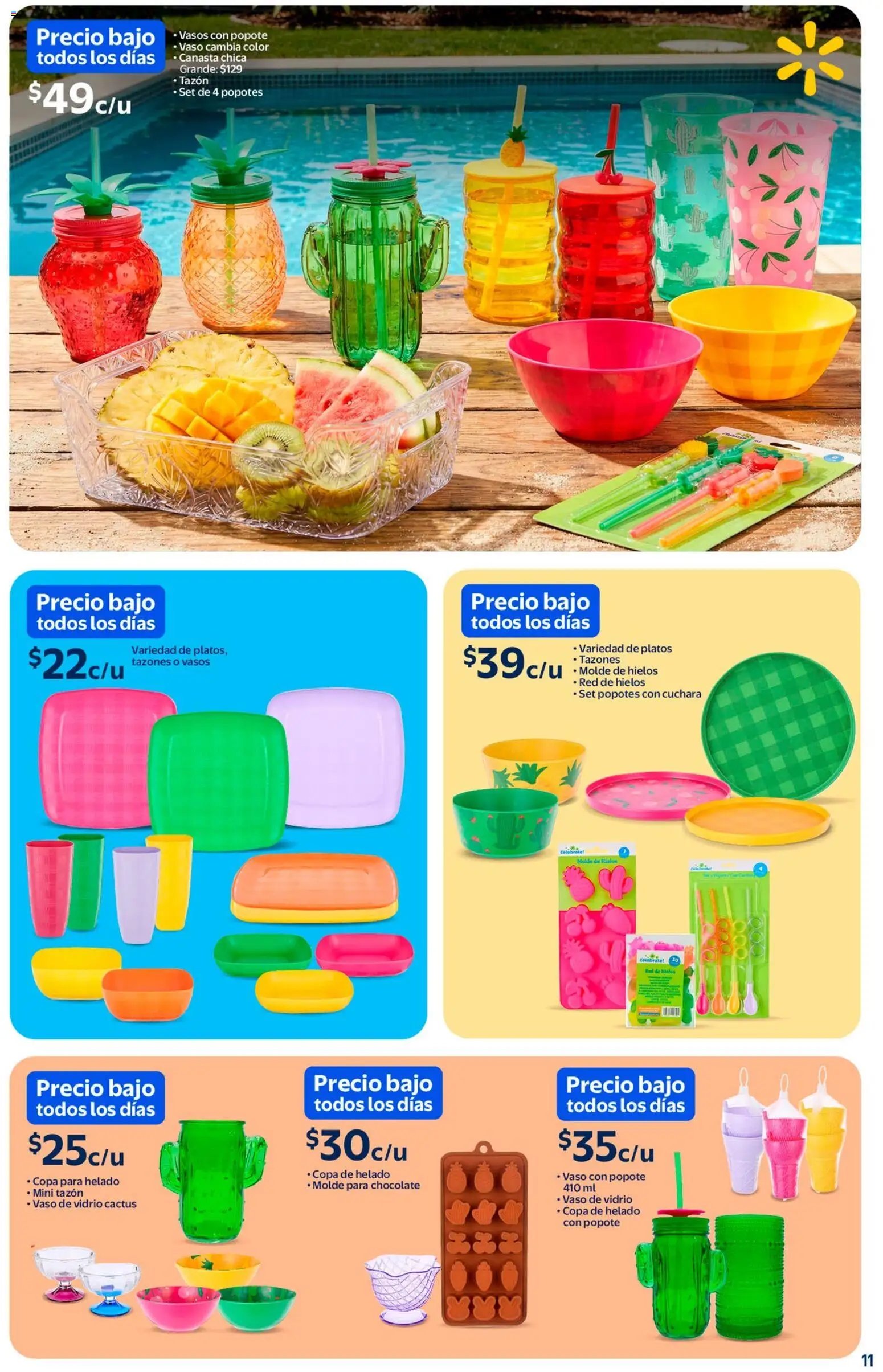 Walmart oferta desde 05/03/2026 Walmart folleto Sol, arena y bronceador a precios bajos (2026-03-05 - 2026-04-12)