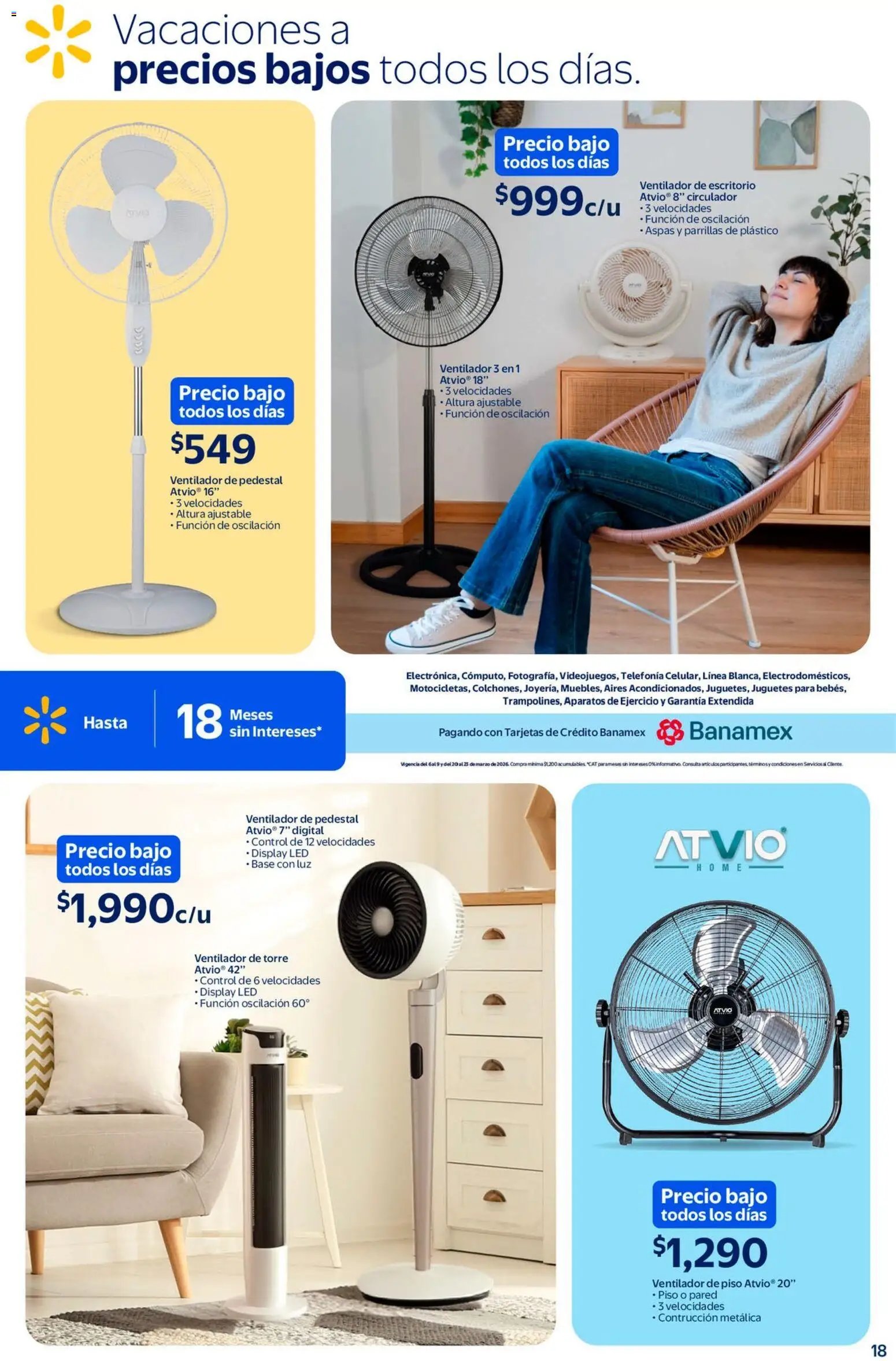 Walmart oferta desde 05/03/2026 Walmart folleto Sol, arena y bronceador a precios bajos (2026-03-05 - 2026-04-12)
