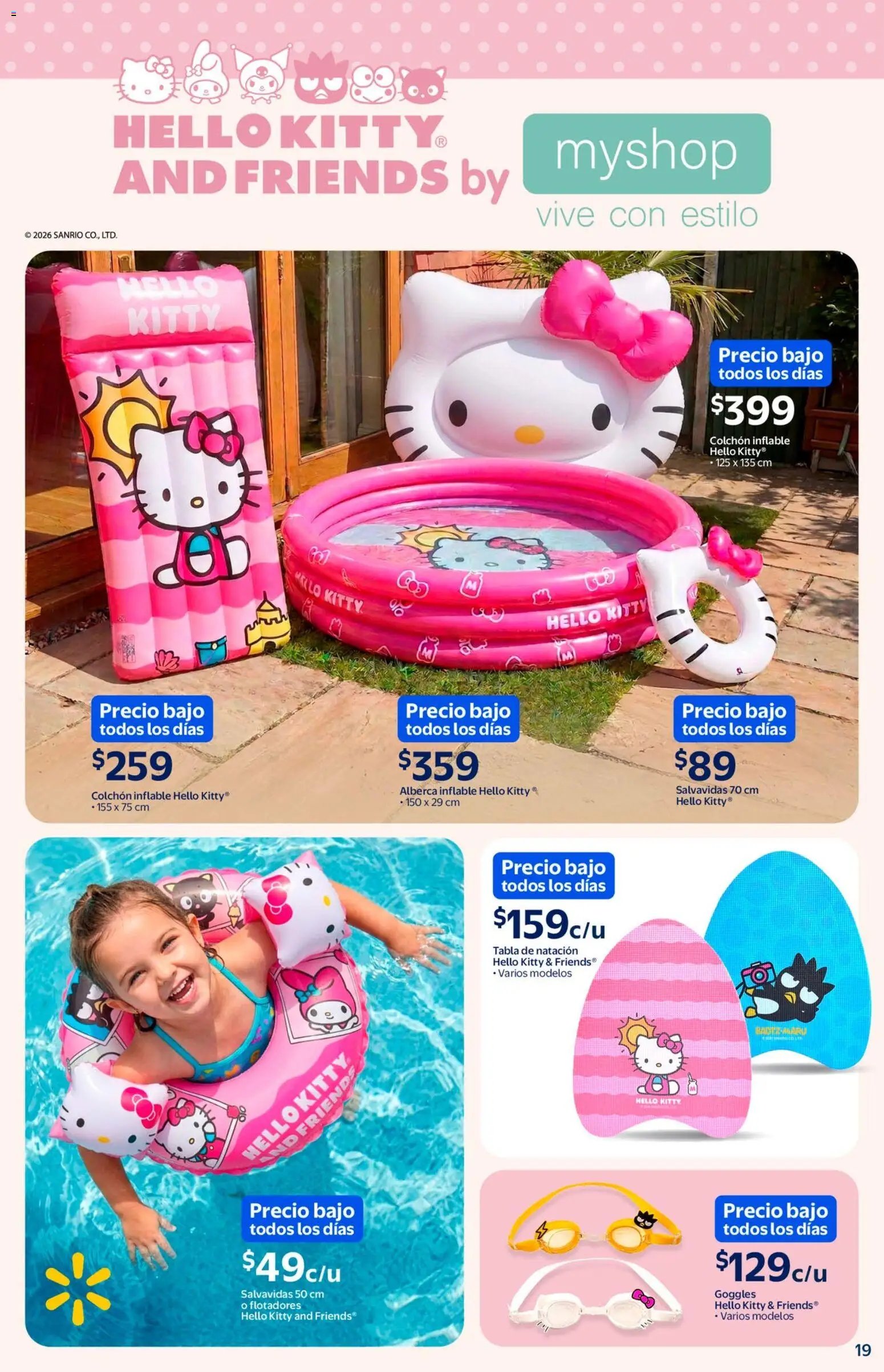 Walmart oferta desde 05/03/2026 Walmart folleto Sol, arena y bronceador a precios bajos (2026-03-05 - 2026-04-12)