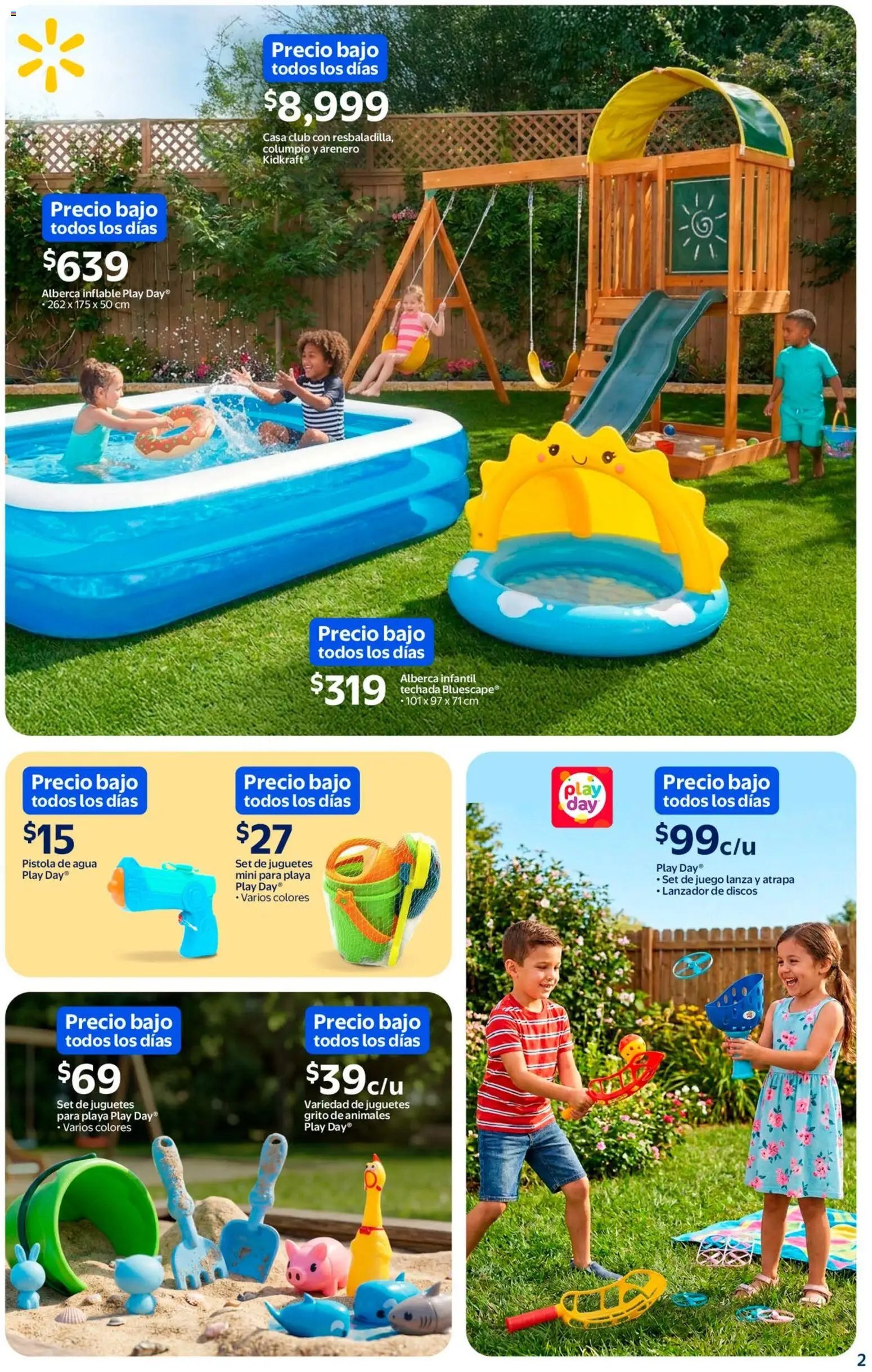 Walmart oferta desde 05/03/2026 Walmart folleto Sol, arena y bronceador a precios bajos (2026-03-05 - 2026-04-12)