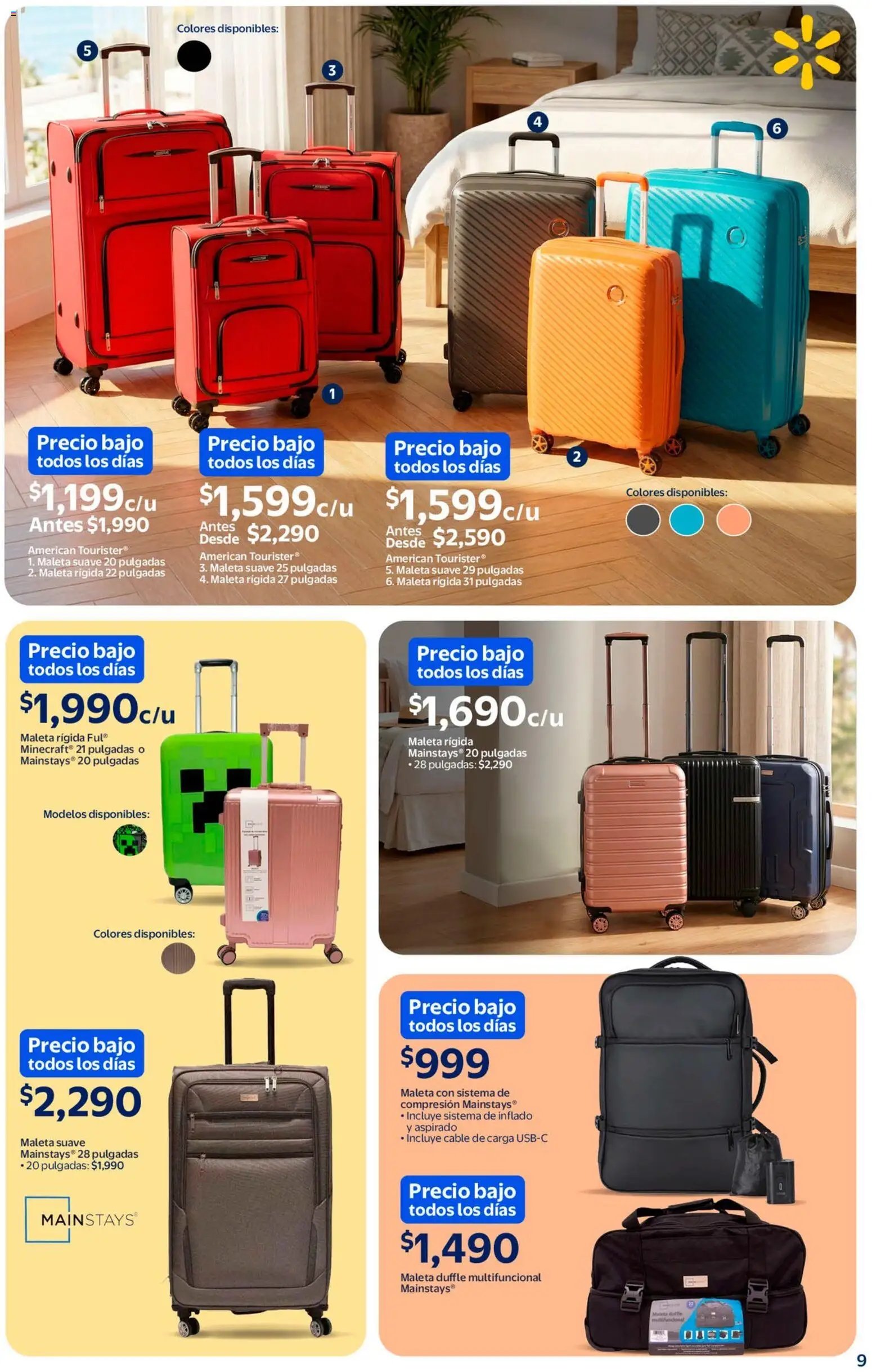 Walmart oferta desde 05/03/2026 Walmart folleto Sol, arena y bronceador a precios bajos (2026-03-05 - 2026-04-12)