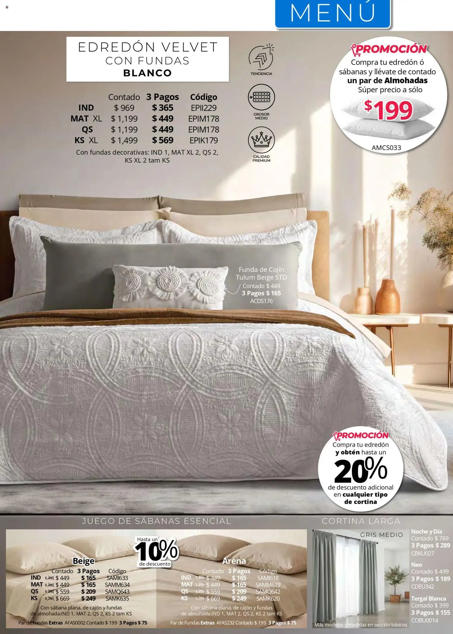 Colchas Concord oferta desde 01/05/2026 Colchas Concord catálogo
