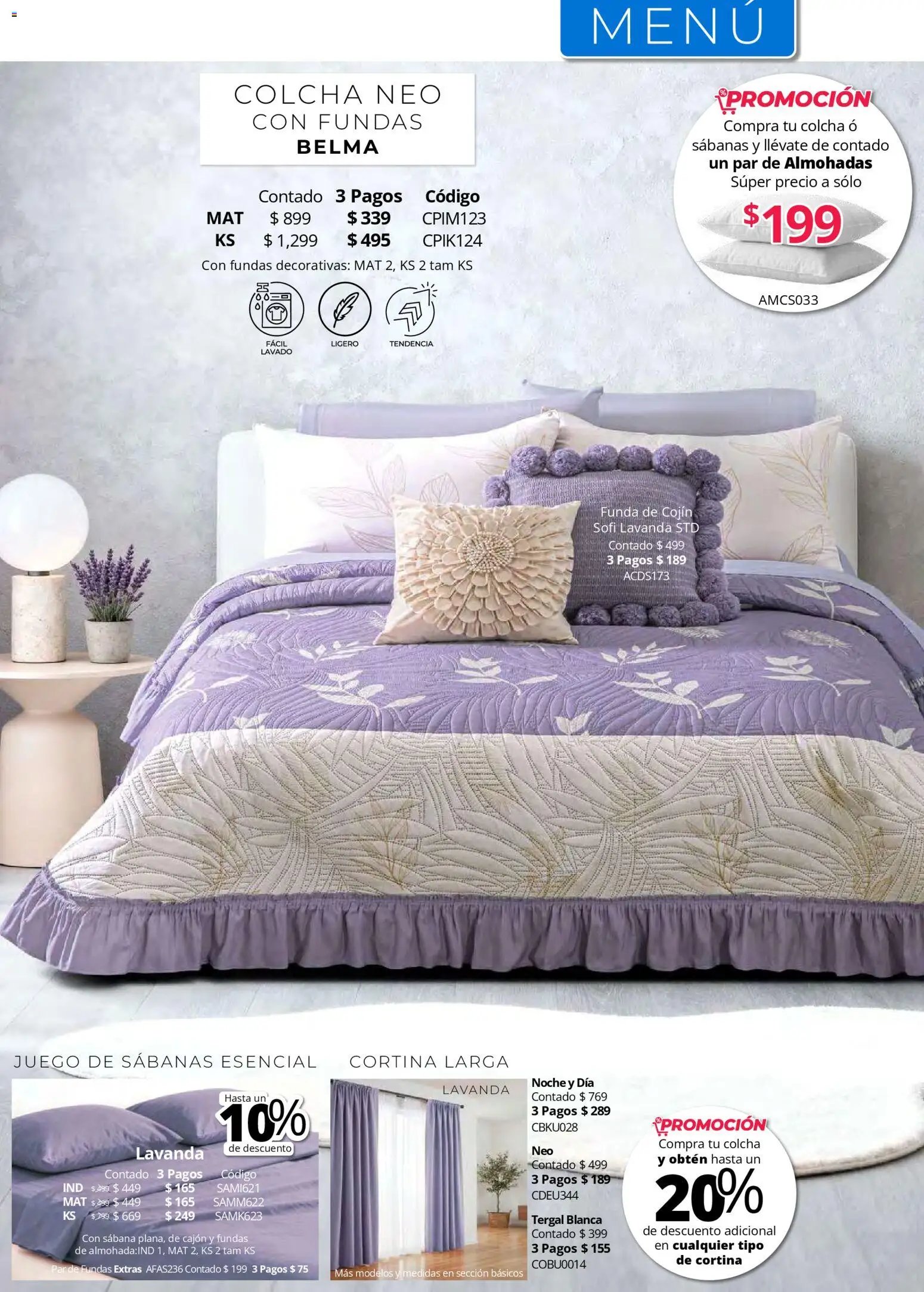 Colchas Concord oferta desde 01/05/2026 Colchas Concord catálogo