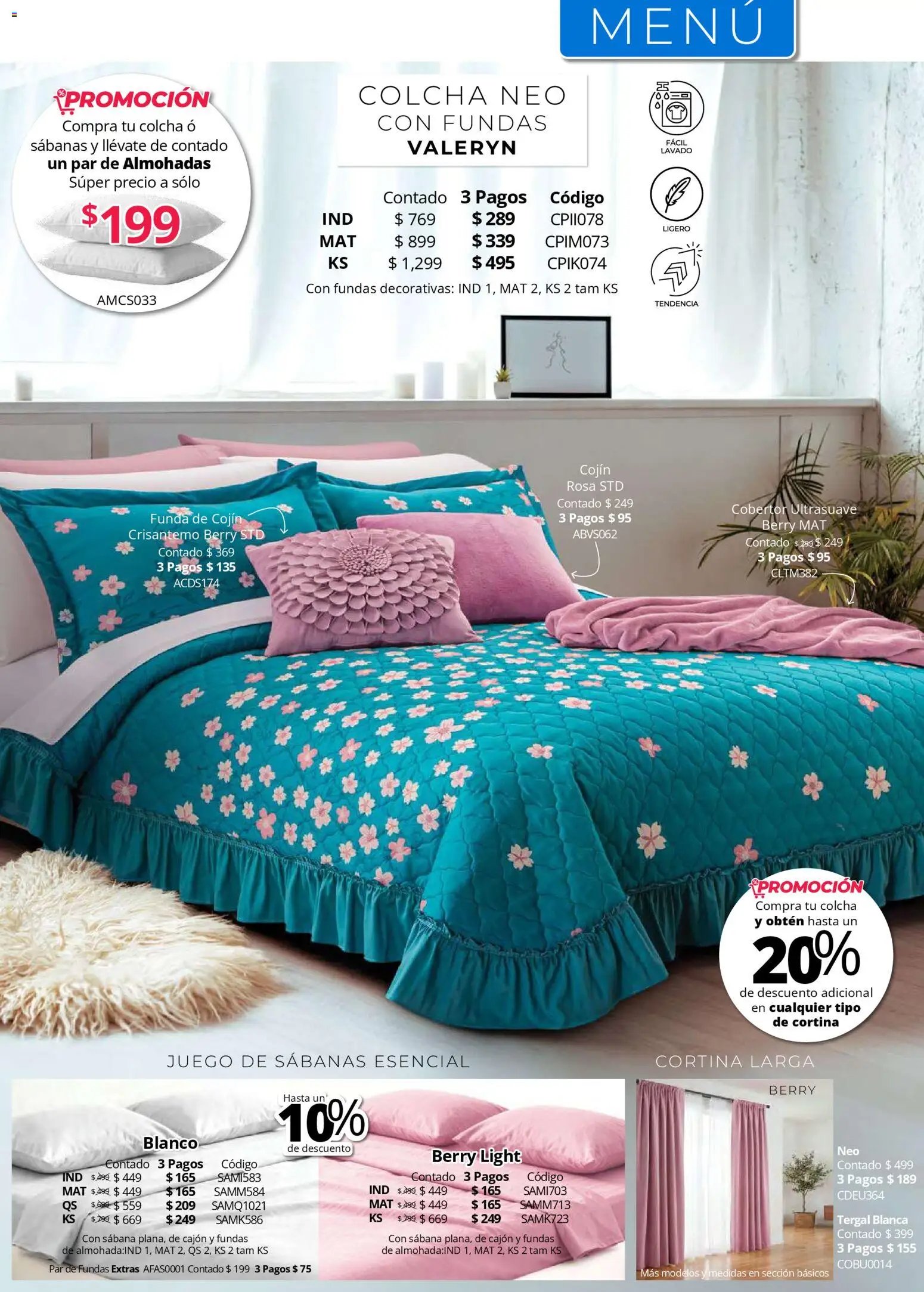 Colchas Concord oferta desde 01/05/2026 Colchas Concord catálogo