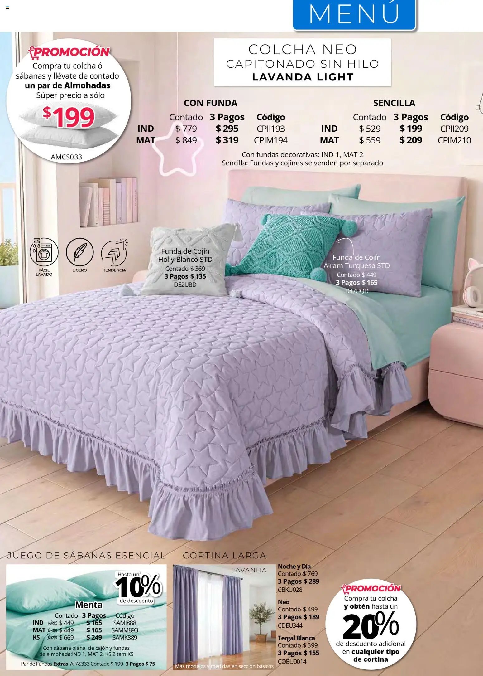 Colchas Concord oferta desde 01/05/2026 Colchas Concord catálogo
