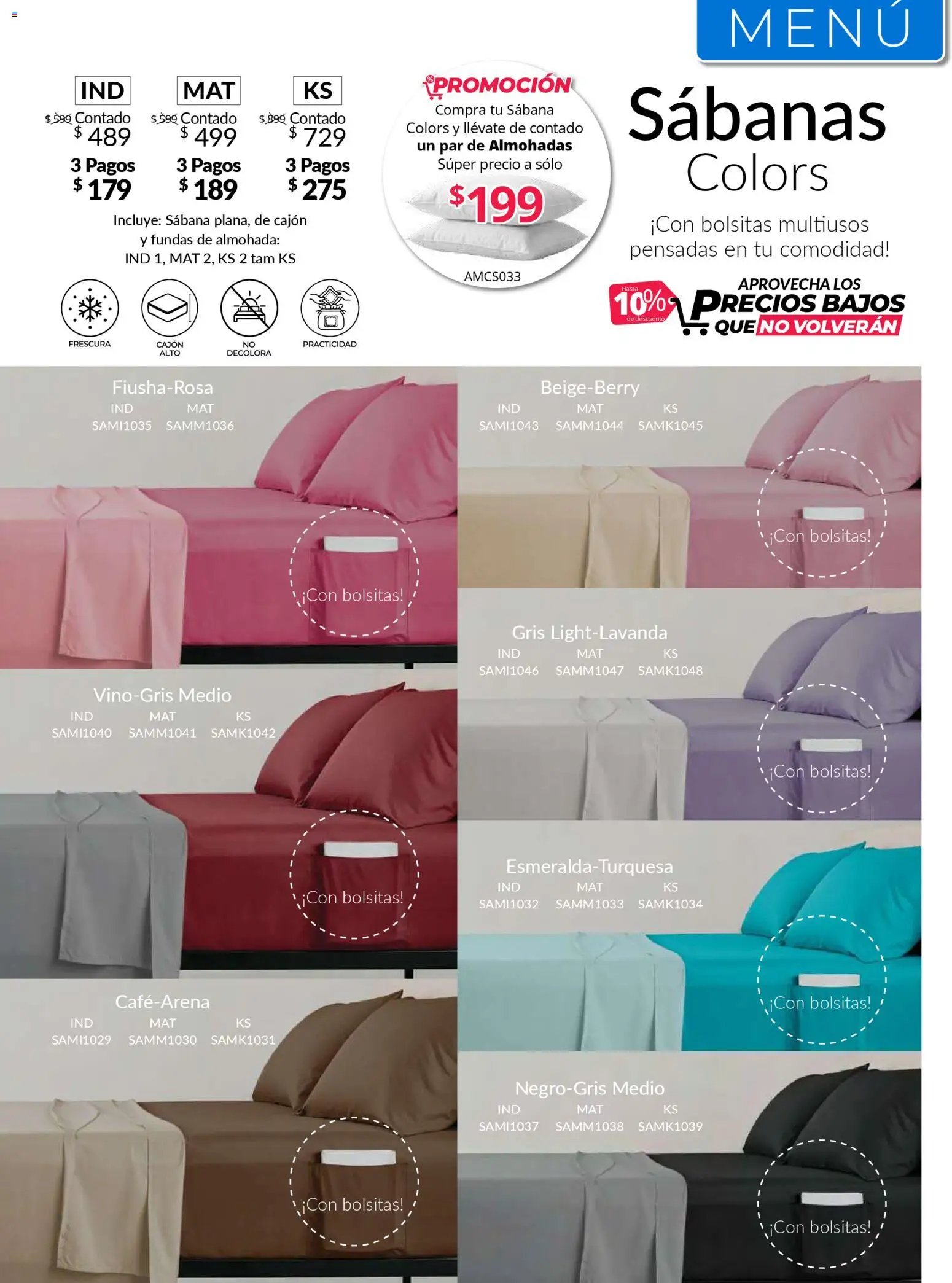 Colchas Concord oferta desde 01/05/2026 Colchas Concord catálogo