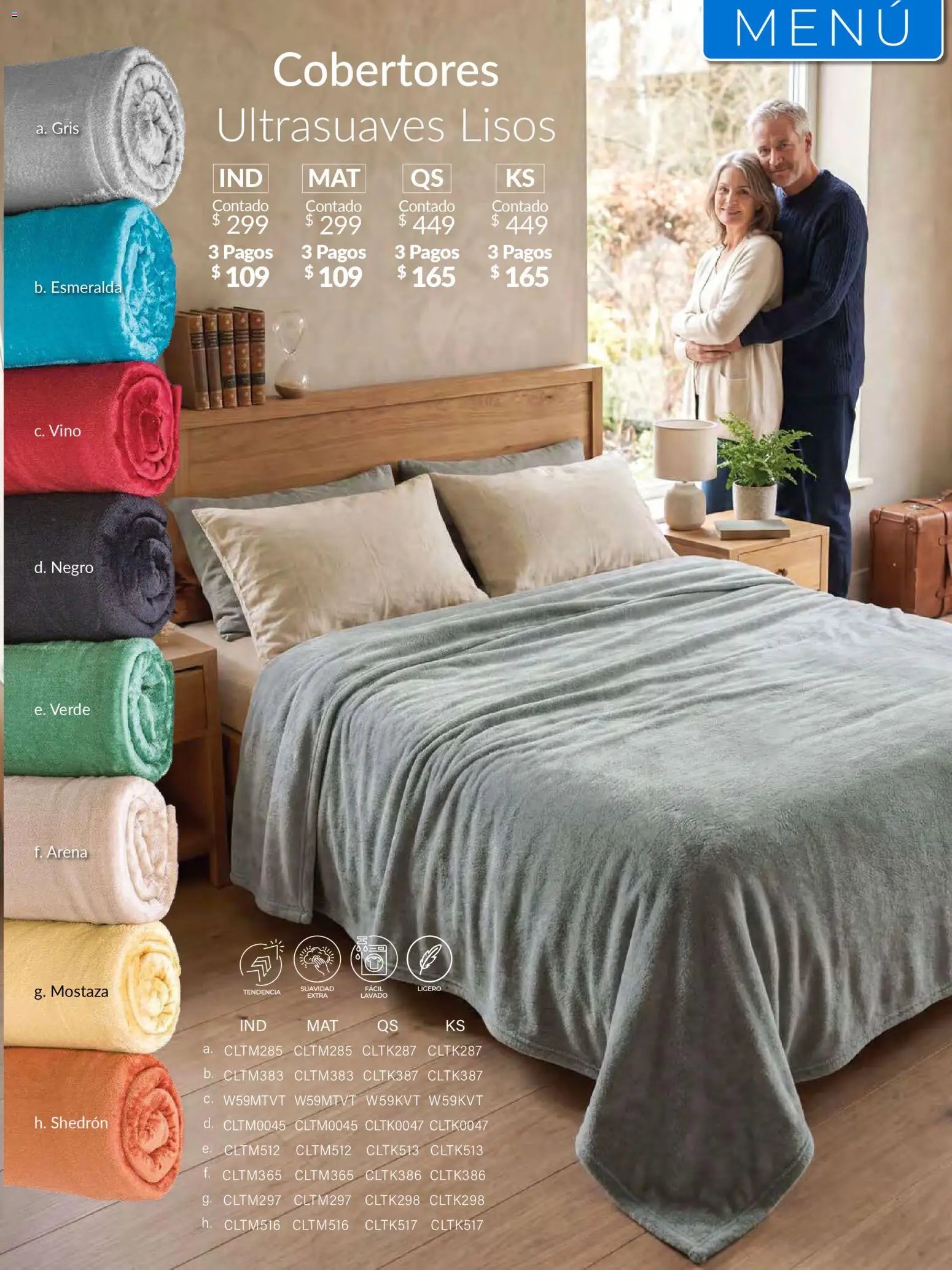 Colchas Concord oferta desde 01/05/2026 Colchas Concord catálogo