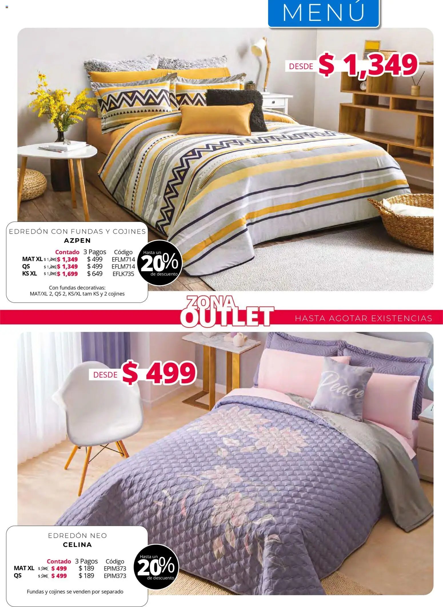 Colchas Concord oferta desde 01/05/2026 Colchas Concord catálogo