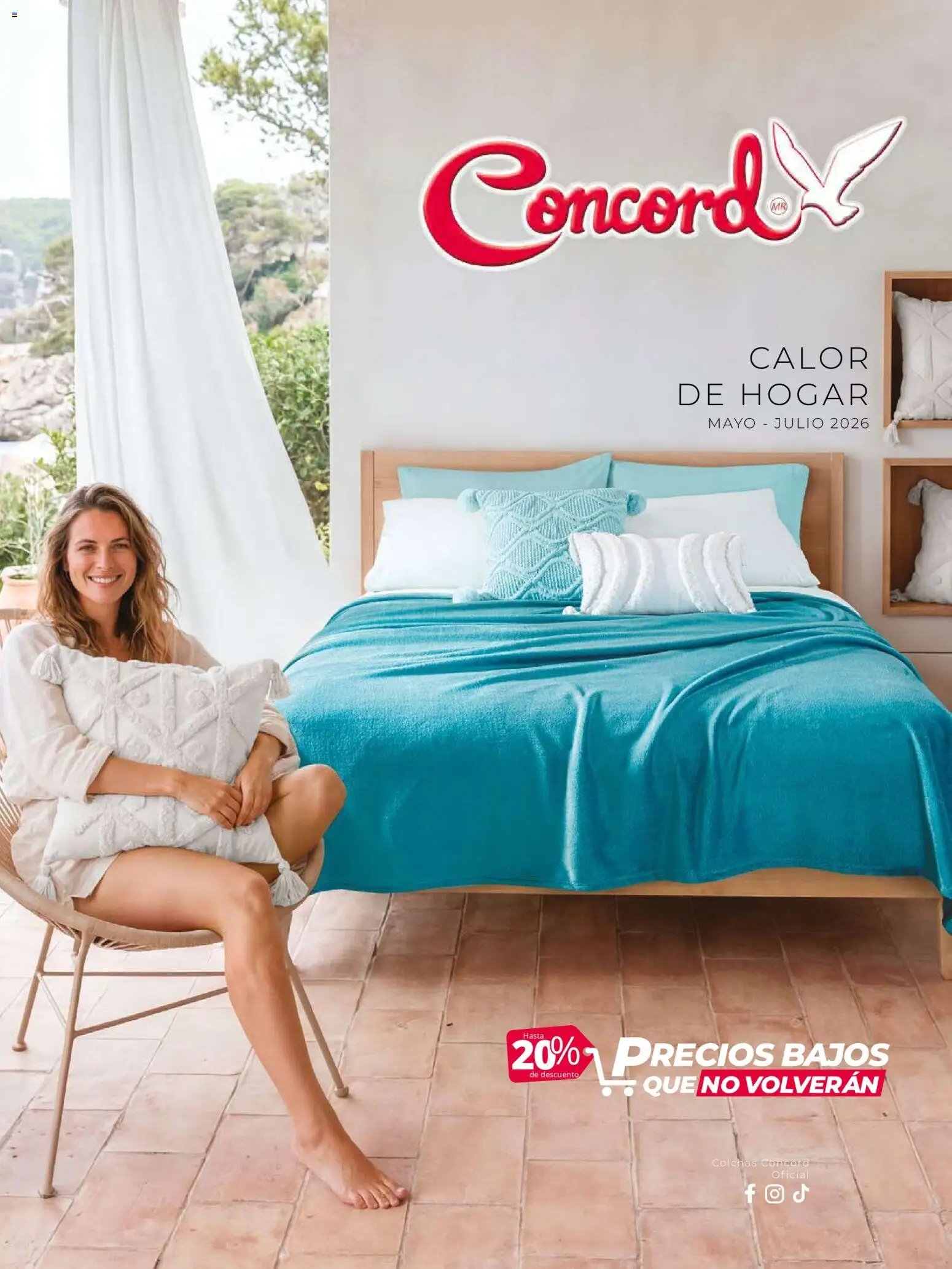 Colchas Concord oferta desde 01/05/2026 Colchas Concord catálogo