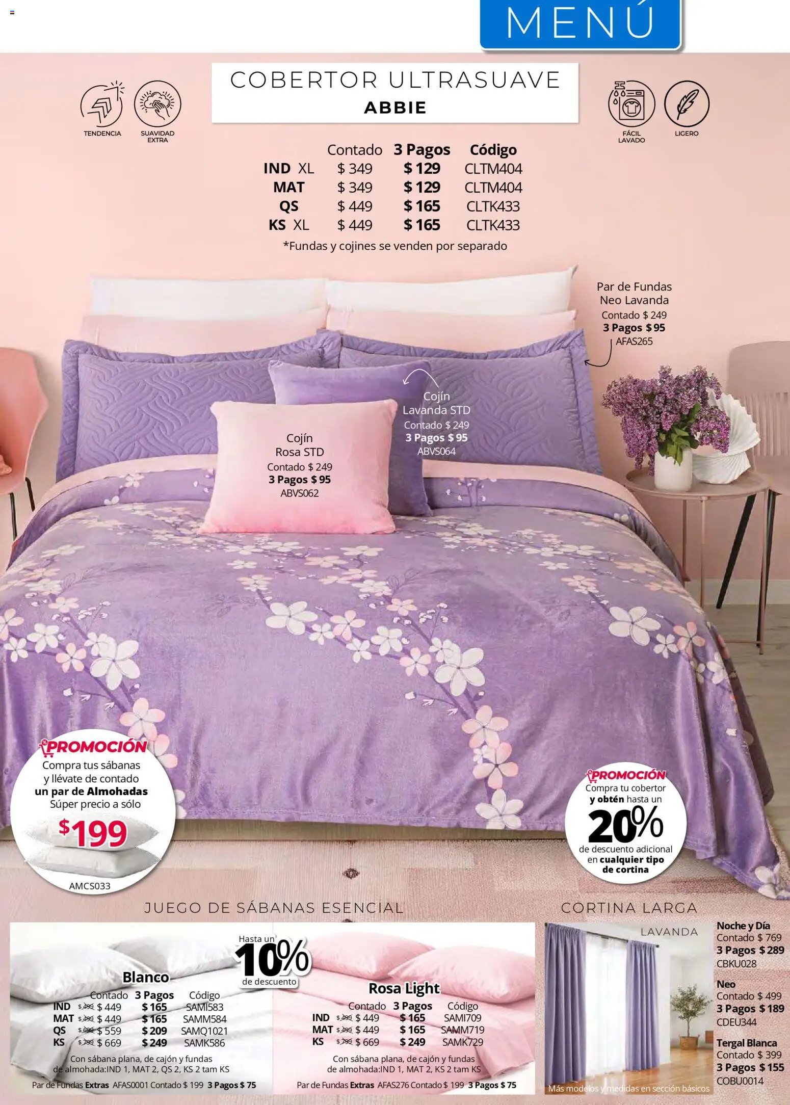 Colchas Concord oferta desde 01/05/2026 Colchas Concord catálogo