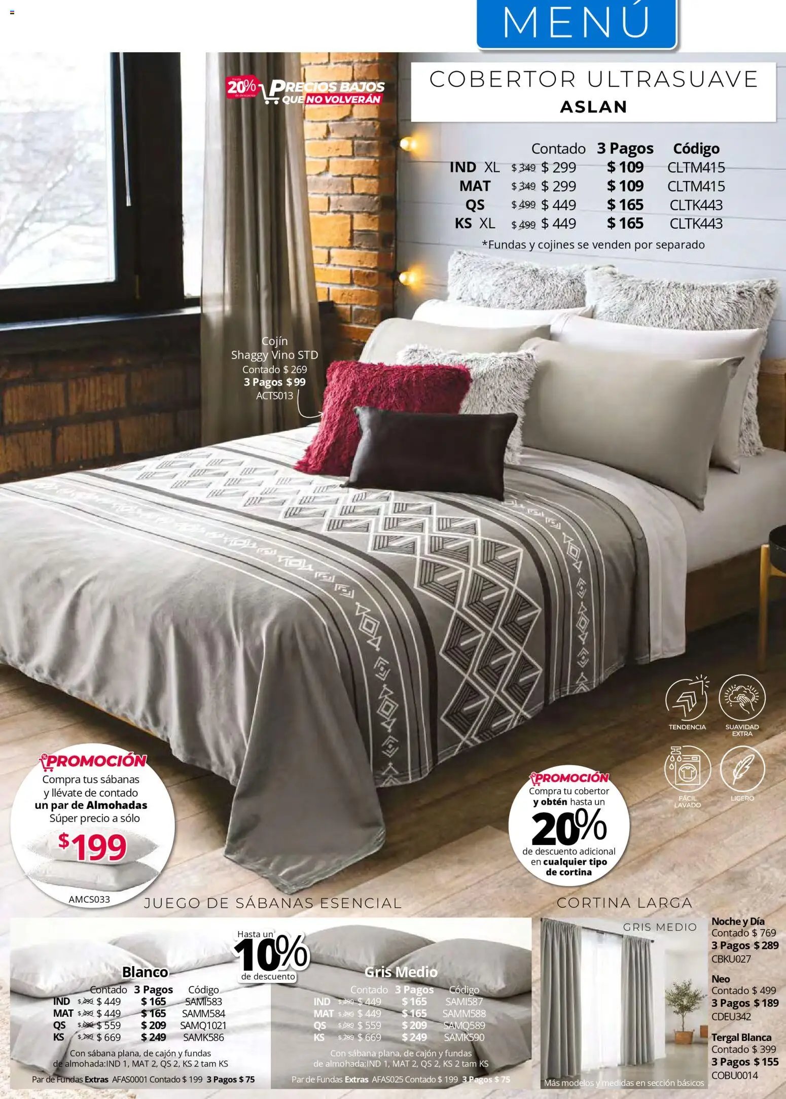 Colchas Concord oferta desde 01/05/2026 Colchas Concord catálogo