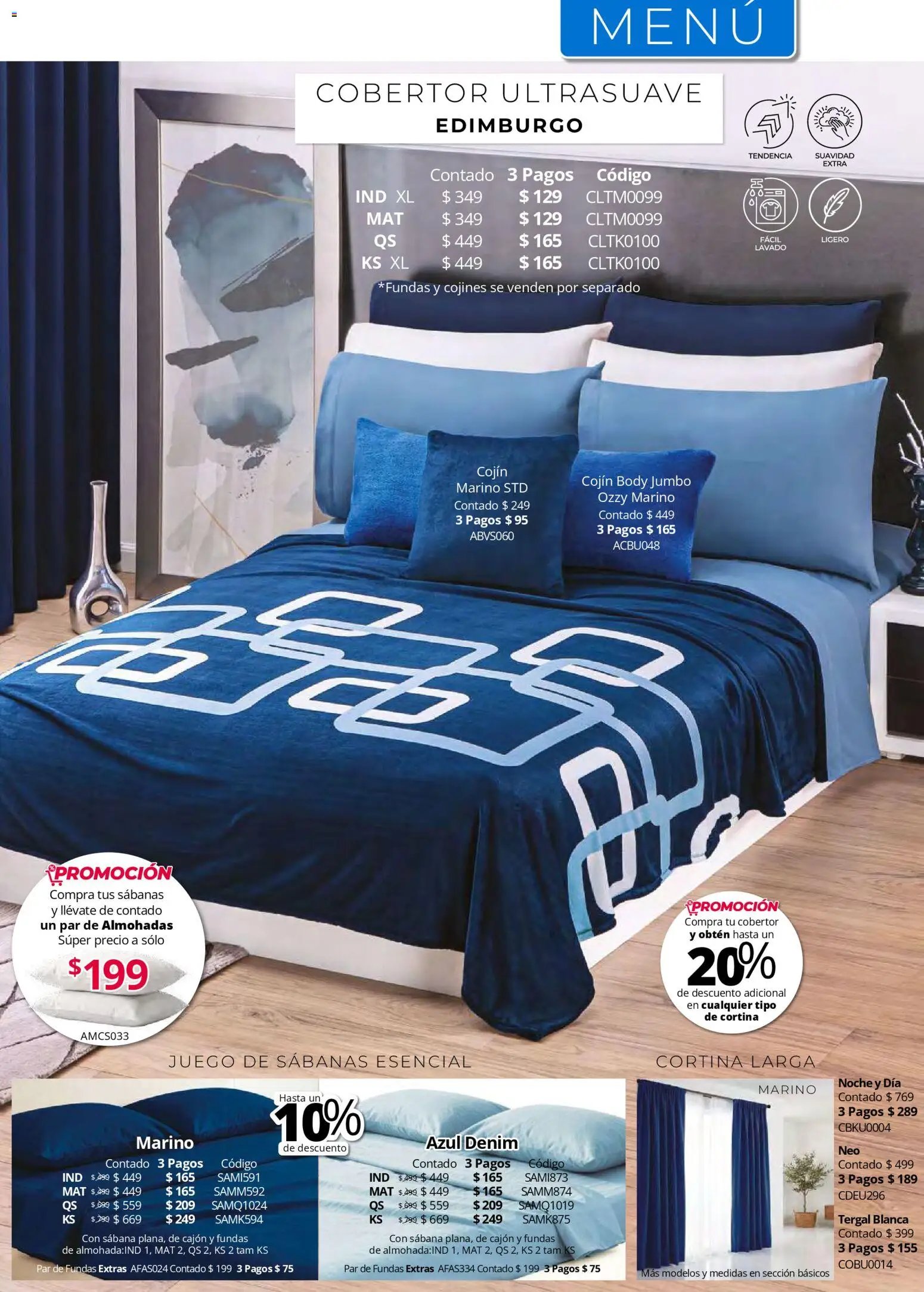 Colchas Concord oferta desde 01/05/2026 Colchas Concord catálogo