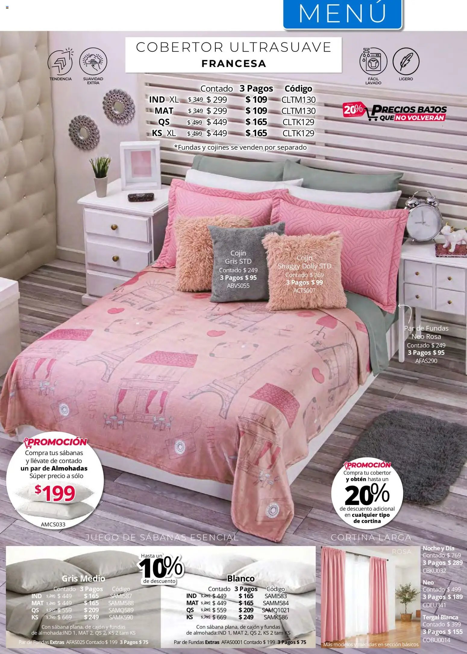 Colchas Concord oferta desde 01/05/2026 Colchas Concord catálogo