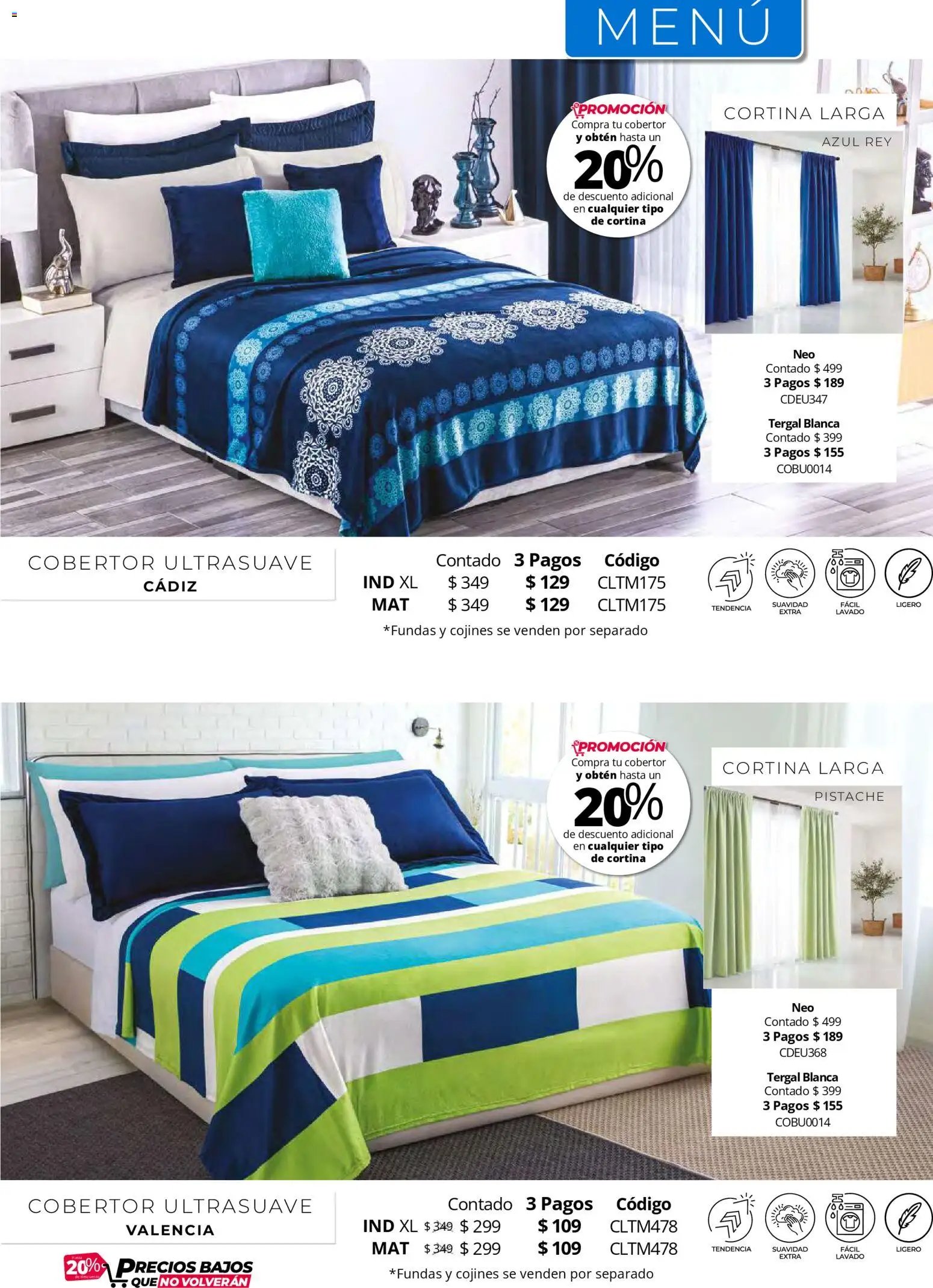 Colchas Concord oferta desde 01/05/2026 Colchas Concord catálogo