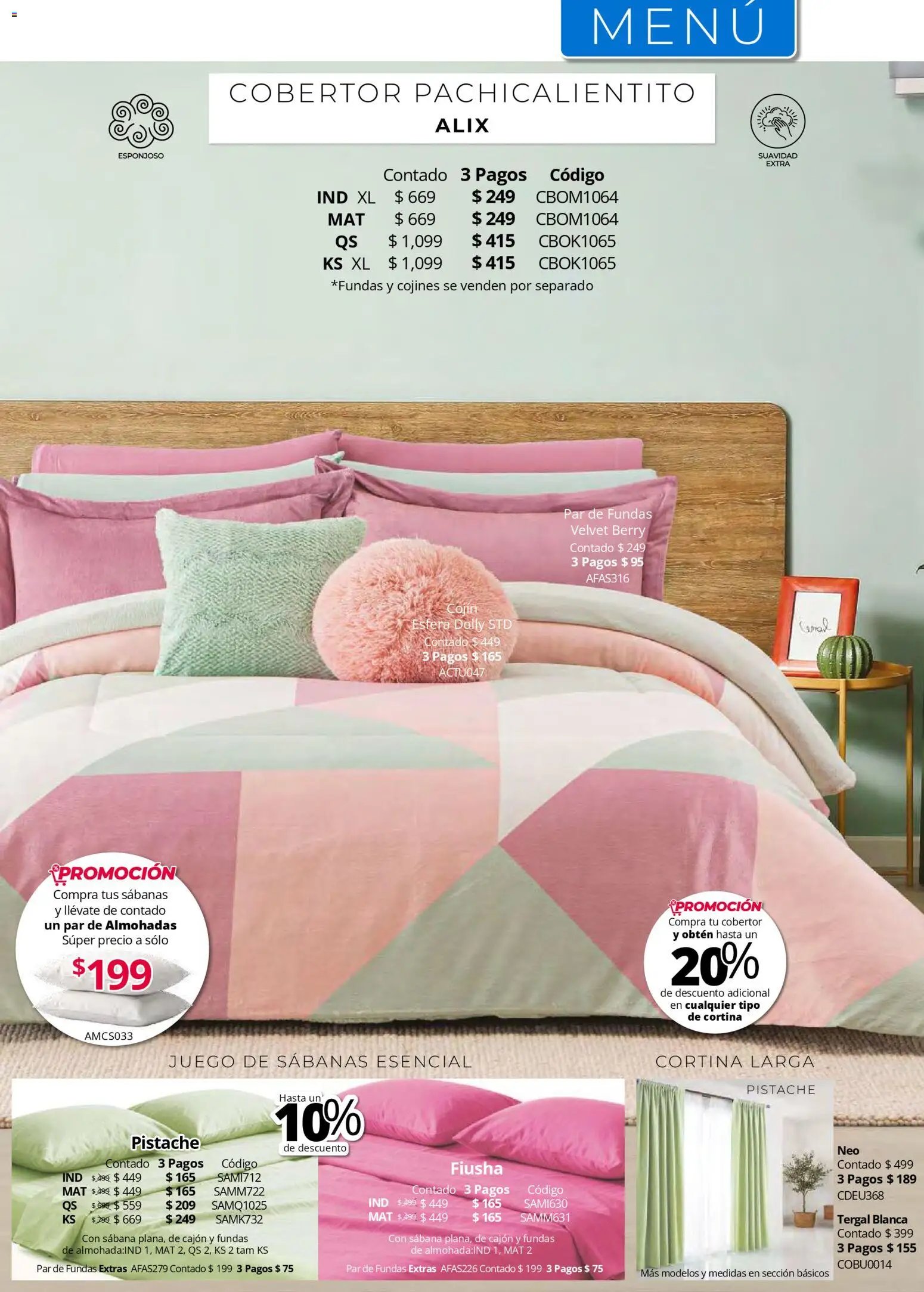 Colchas Concord oferta desde 01/05/2026 Colchas Concord catálogo