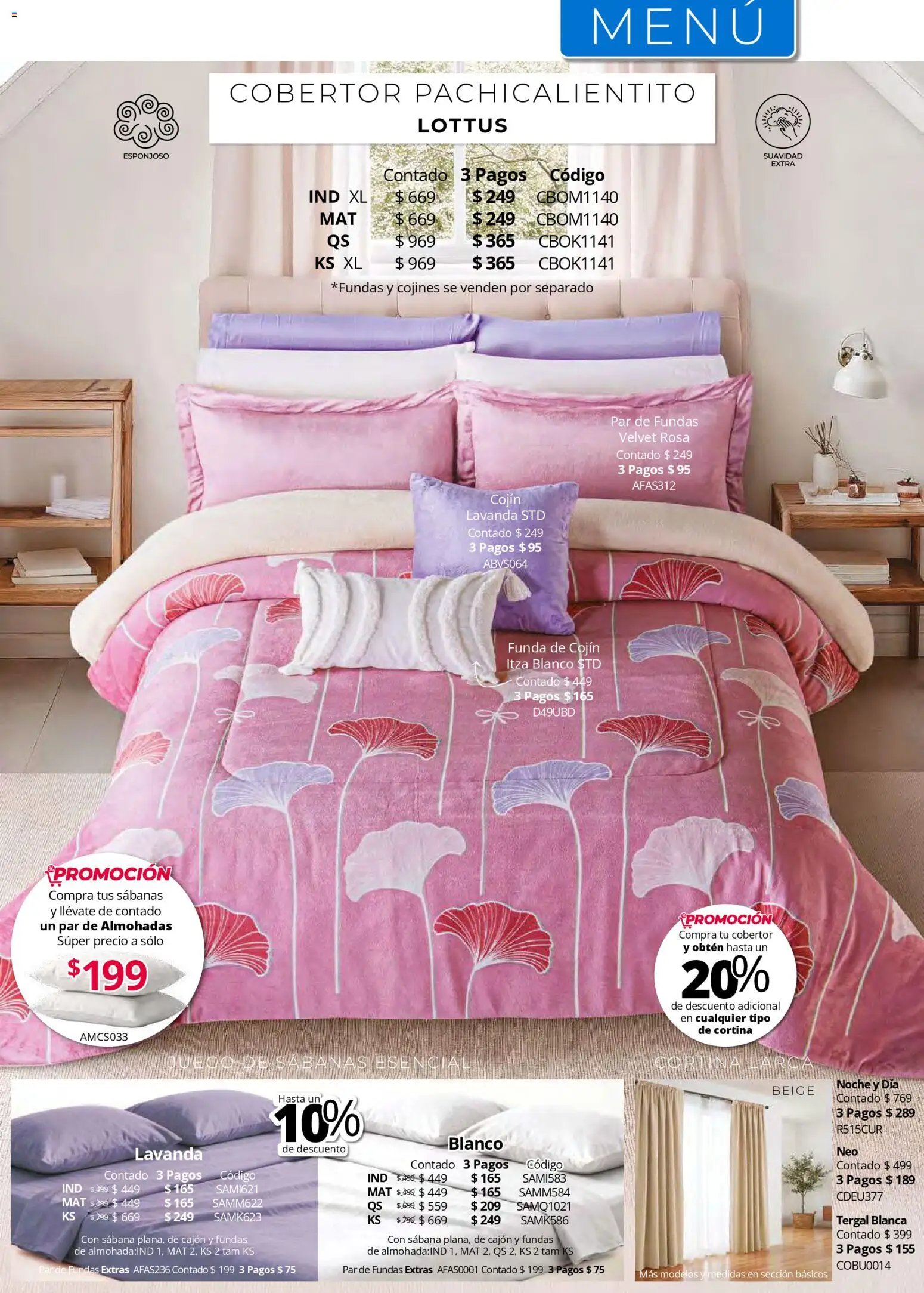 Colchas Concord oferta desde 01/05/2026 Colchas Concord catálogo