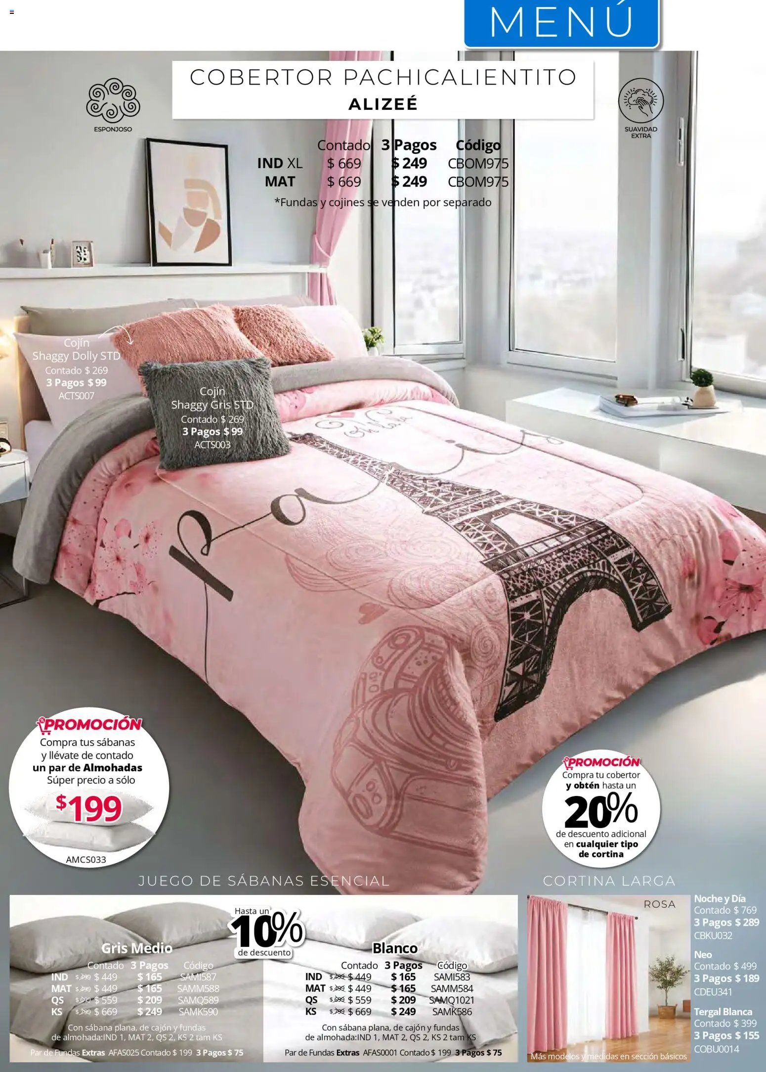 Colchas Concord oferta desde 01/05/2026 Colchas Concord catálogo