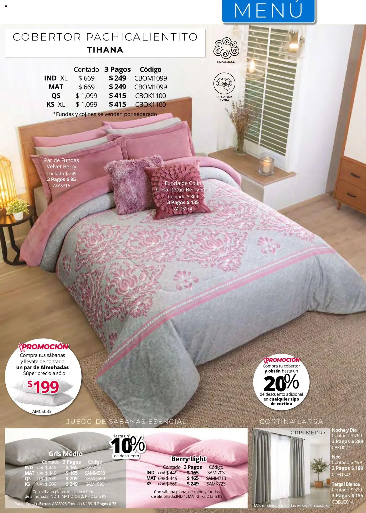 Colchas Concord oferta desde 01/05/2026 Colchas Concord catálogo