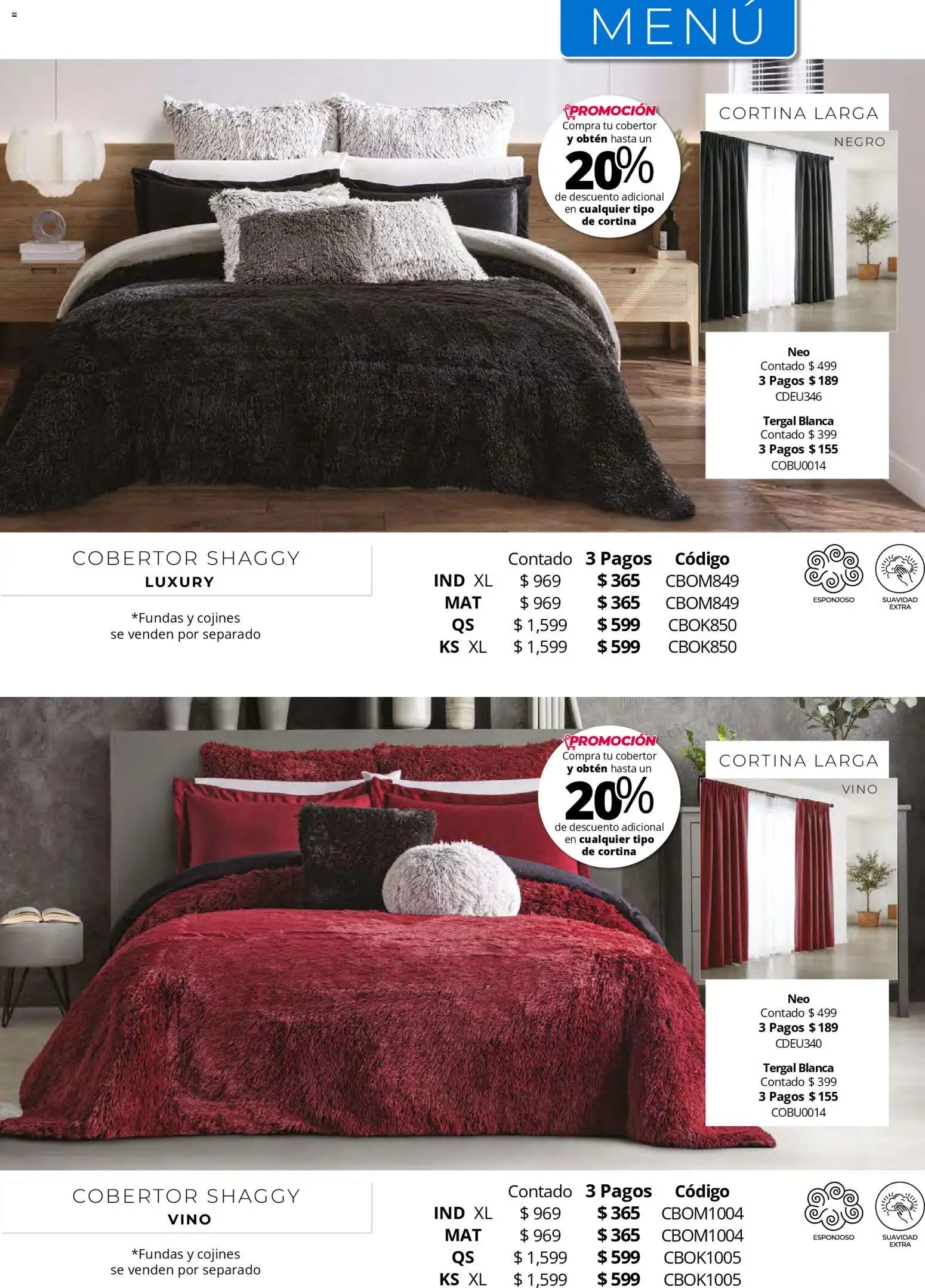Colchas Concord oferta desde 01/05/2026 Colchas Concord catálogo